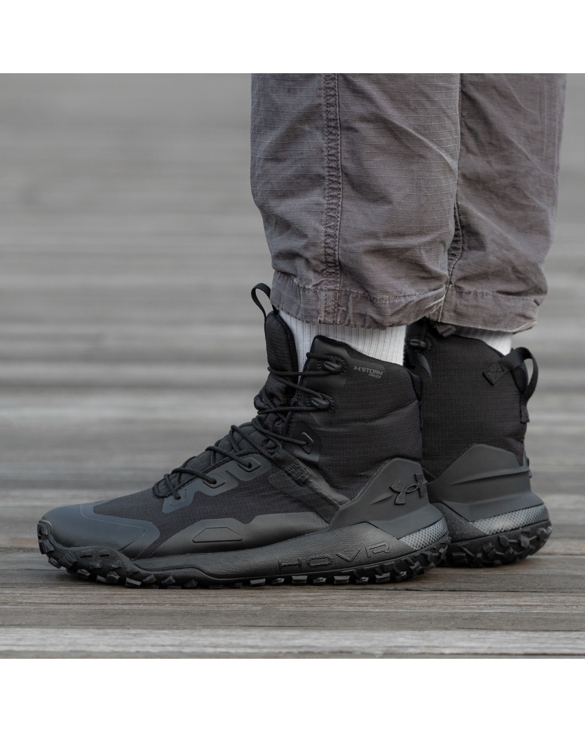 Under Armour Hovr Dawn WP Boots Black