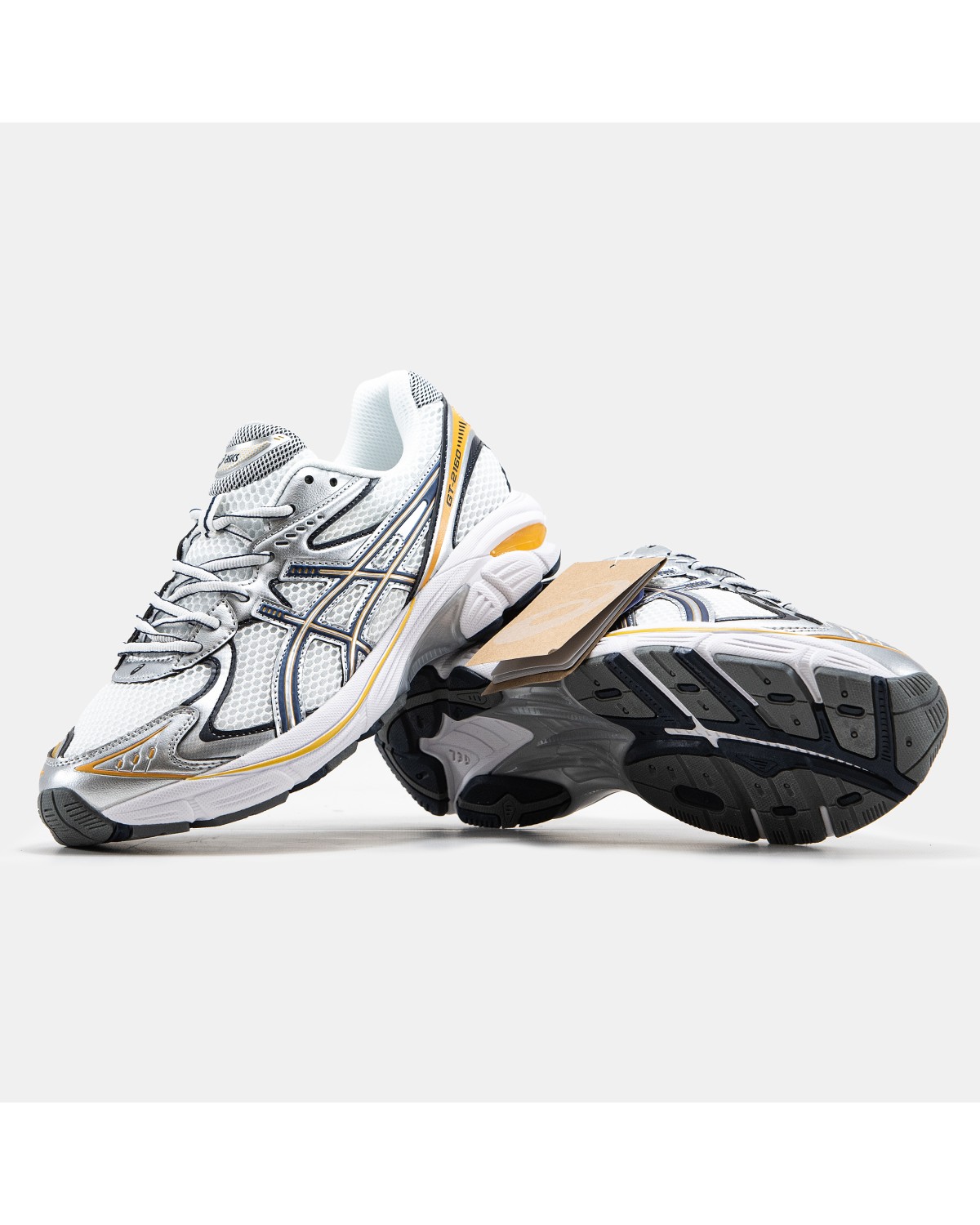 Asics GT-2160 White/Silver/Yellow