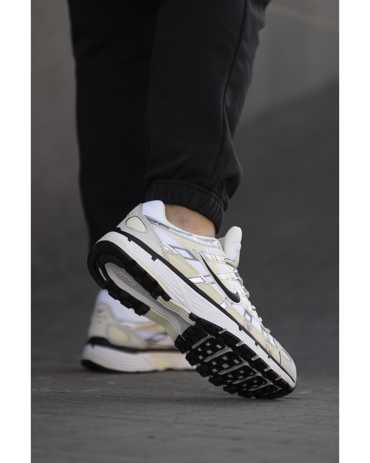 Nike P6000 White Yellow