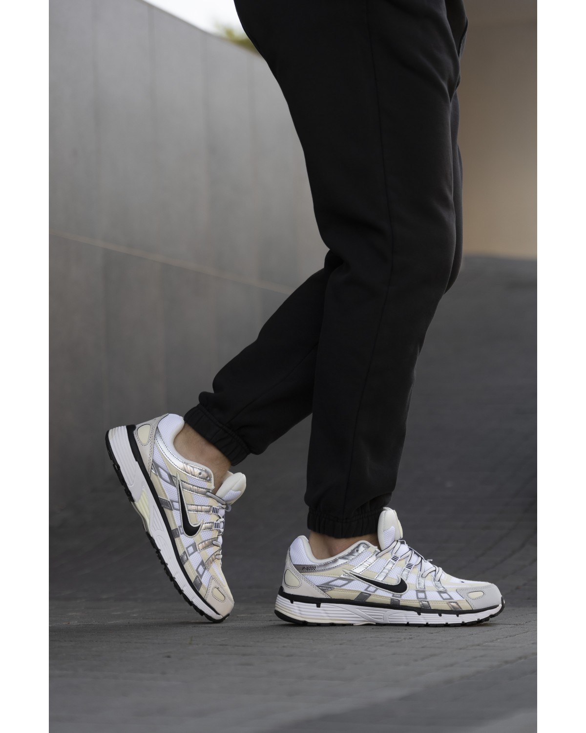Nike P6000 White Yellow