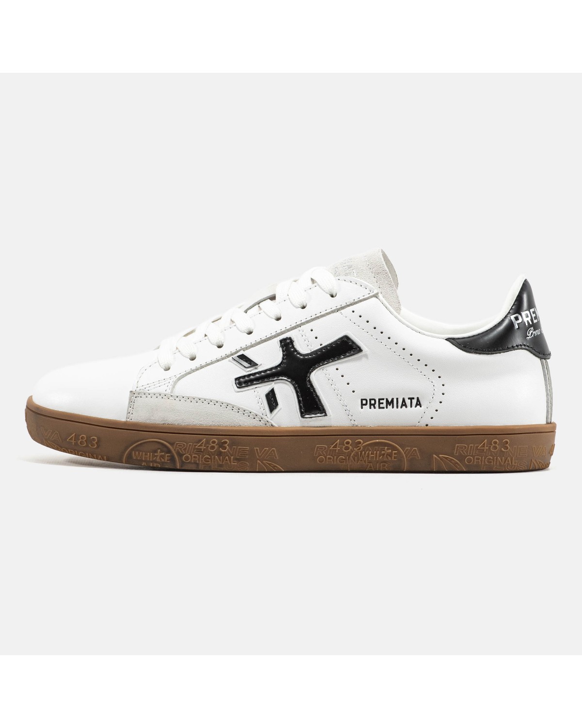 Premiata Steven White Dark