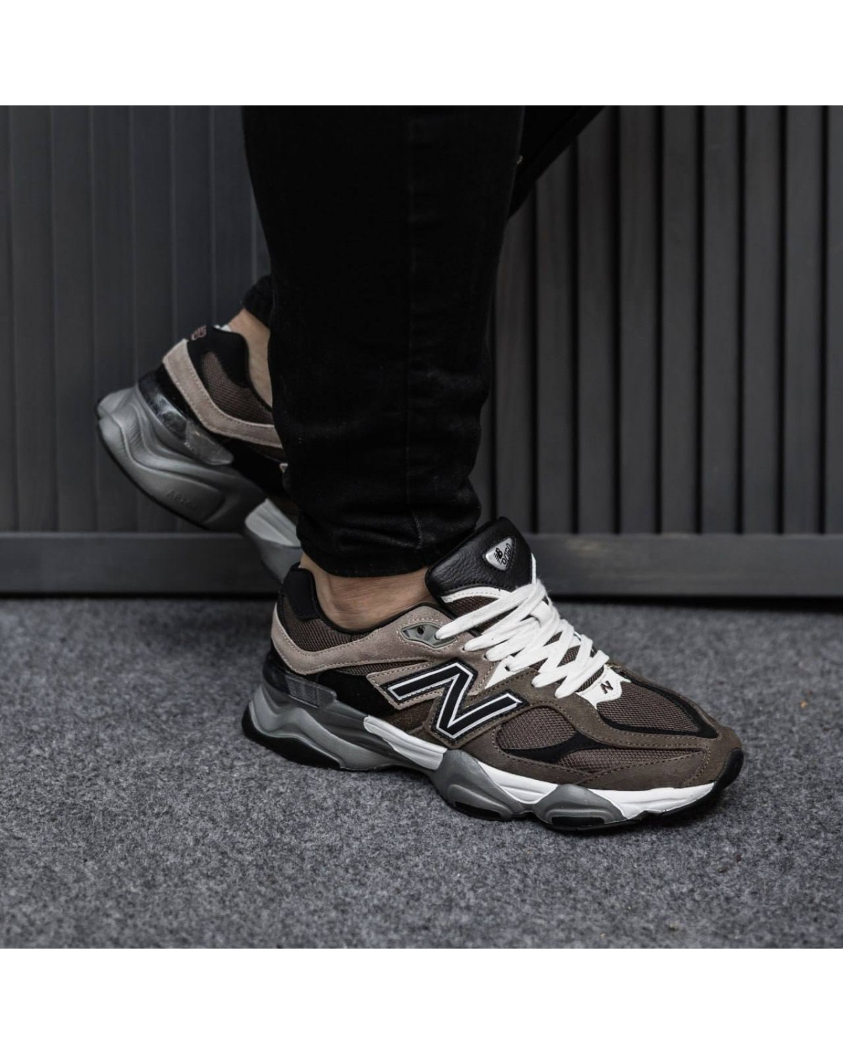 New Balance 9060 Brown Black Grey