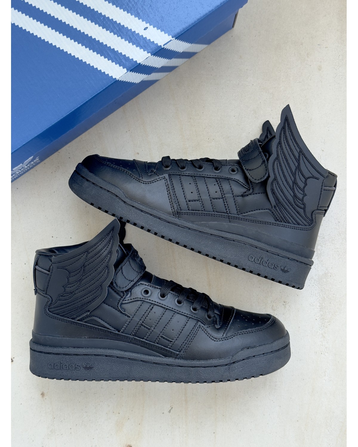 Adidas x Jeremy Scott Forum Hi Wings 4.0 Black