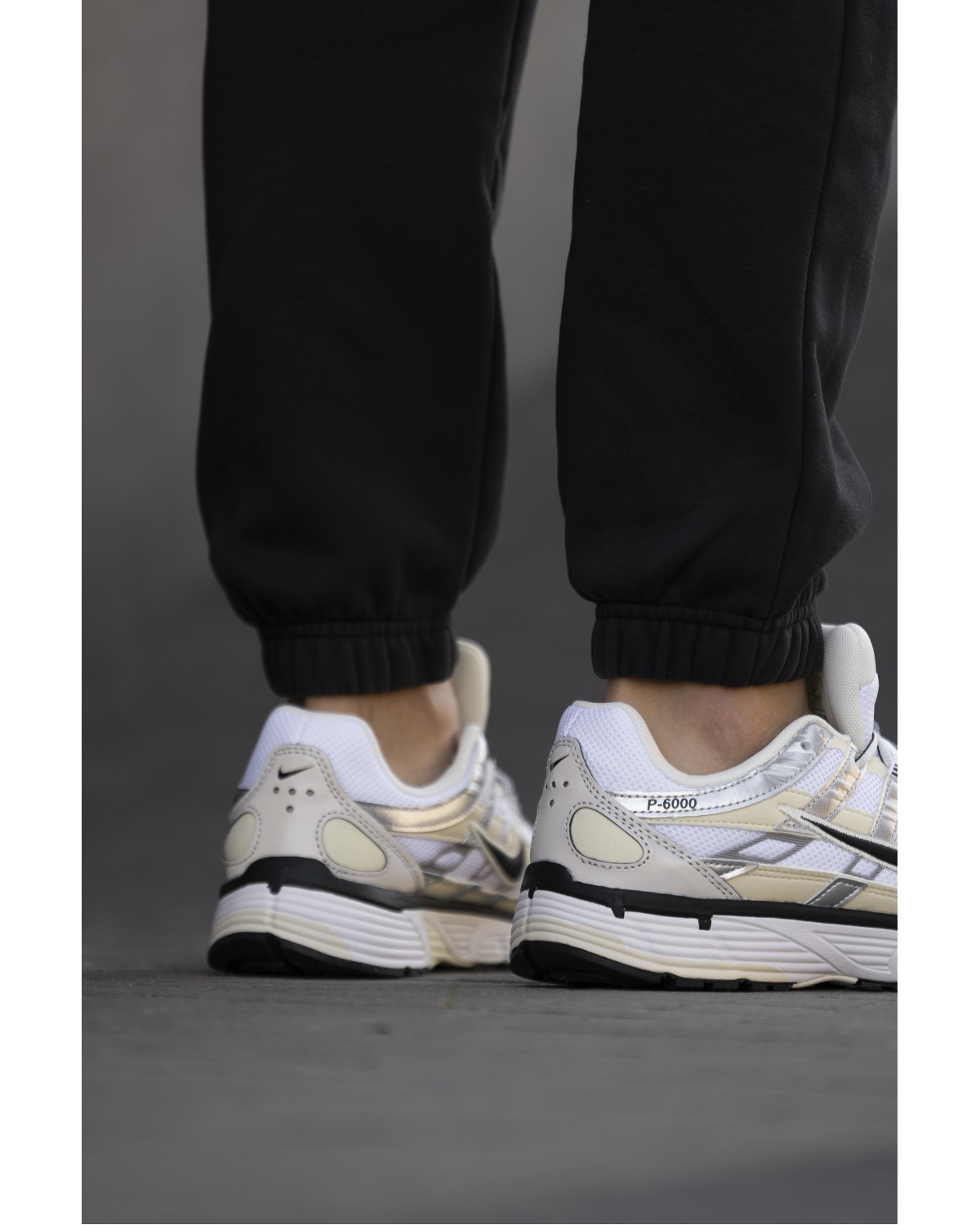 Nike P6000 White Yellow