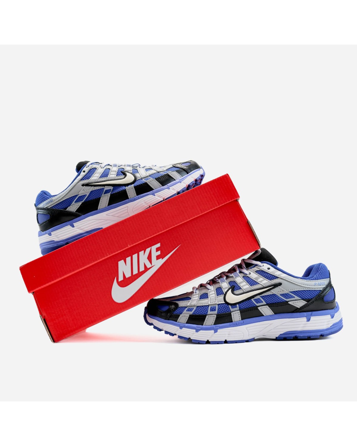 Nike P-6000 Blue Silver Black