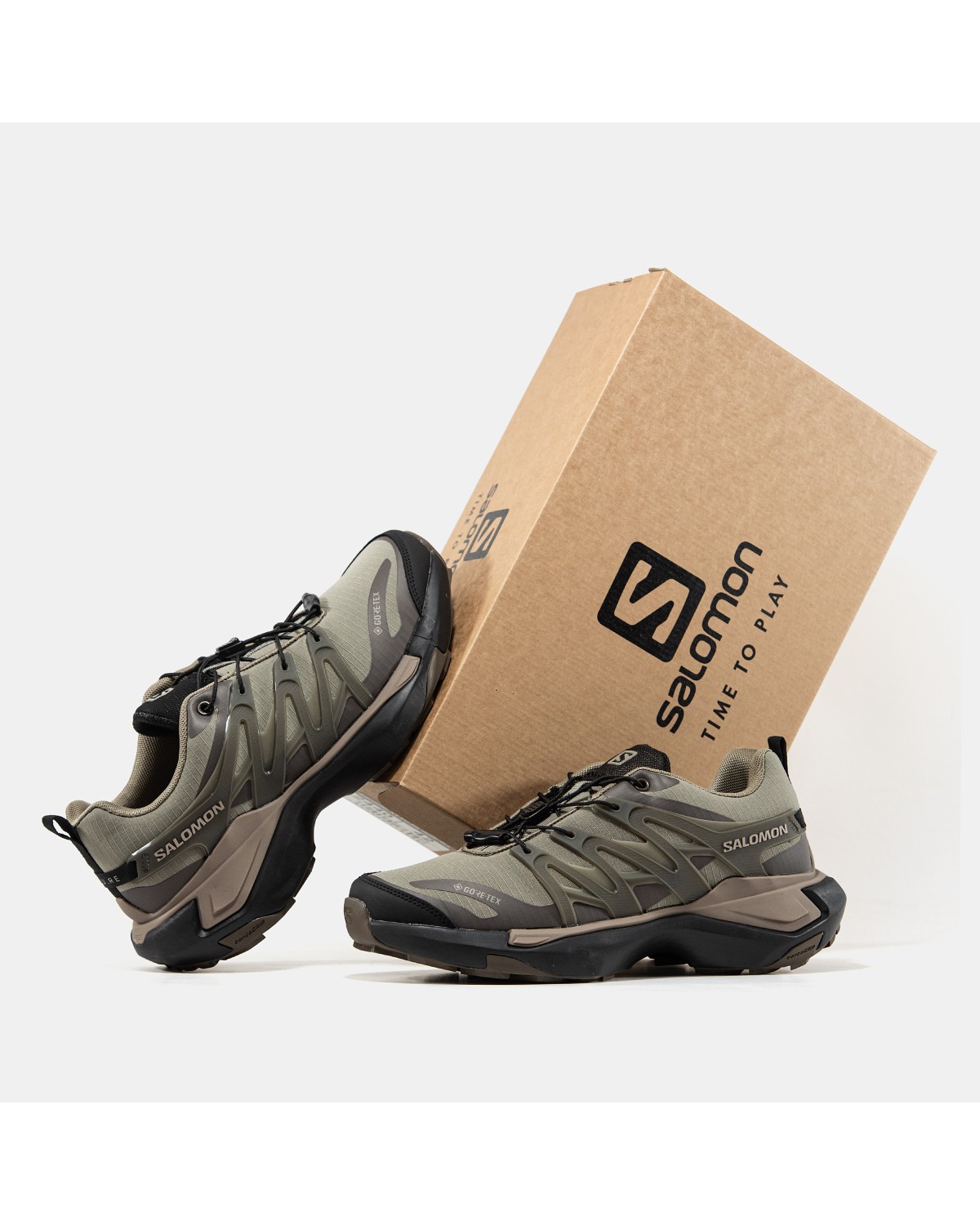 Salomon XT Pu.Re Gore-Tex Khaki Black Termo