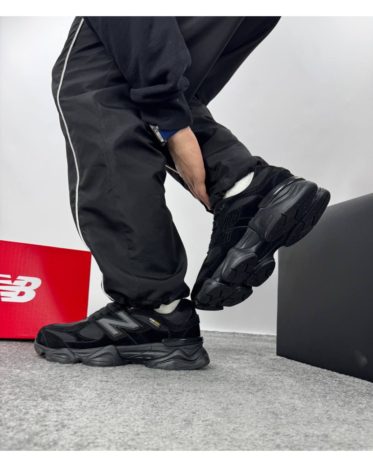 New Balance 9060 Cordura Gore-Tex Black Termo
