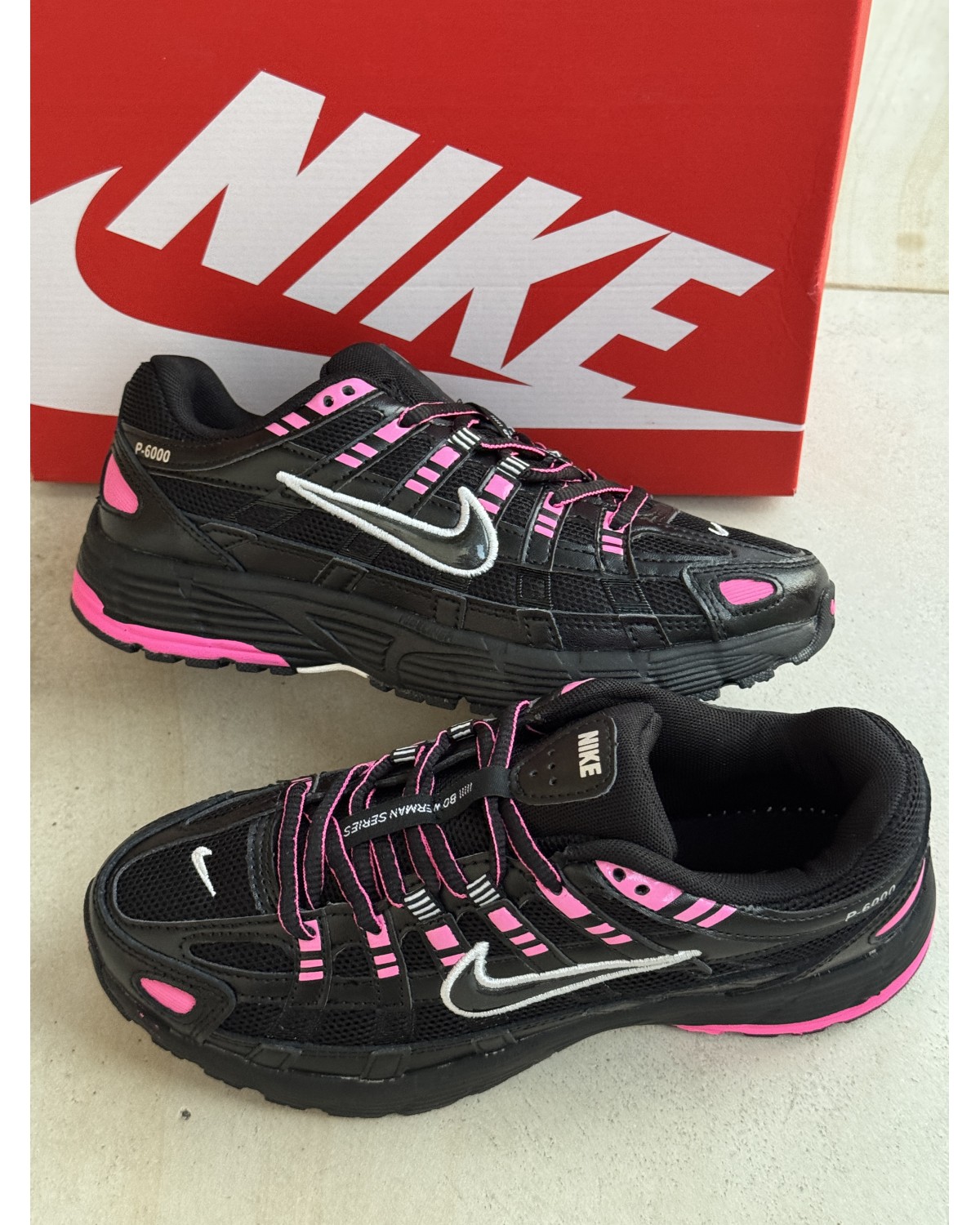 Nike P-6000 Black Pink