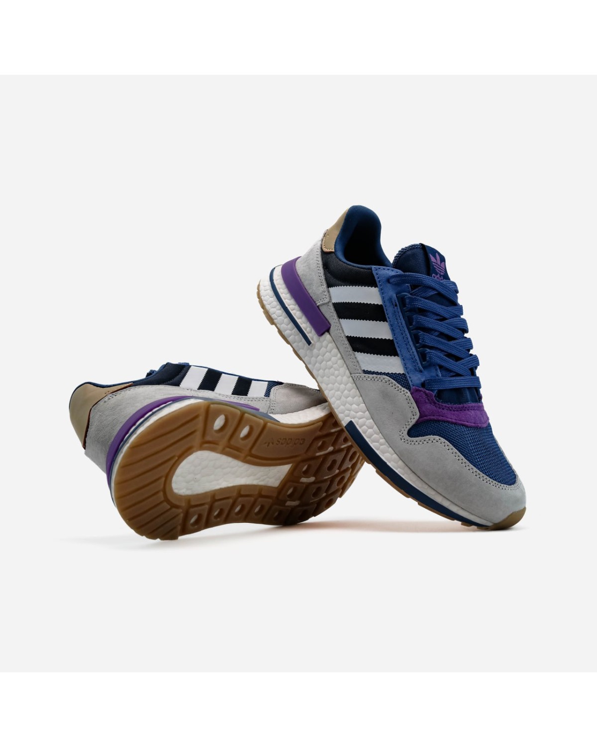 Adidas ZX 500 Blue, Purple, Grey
