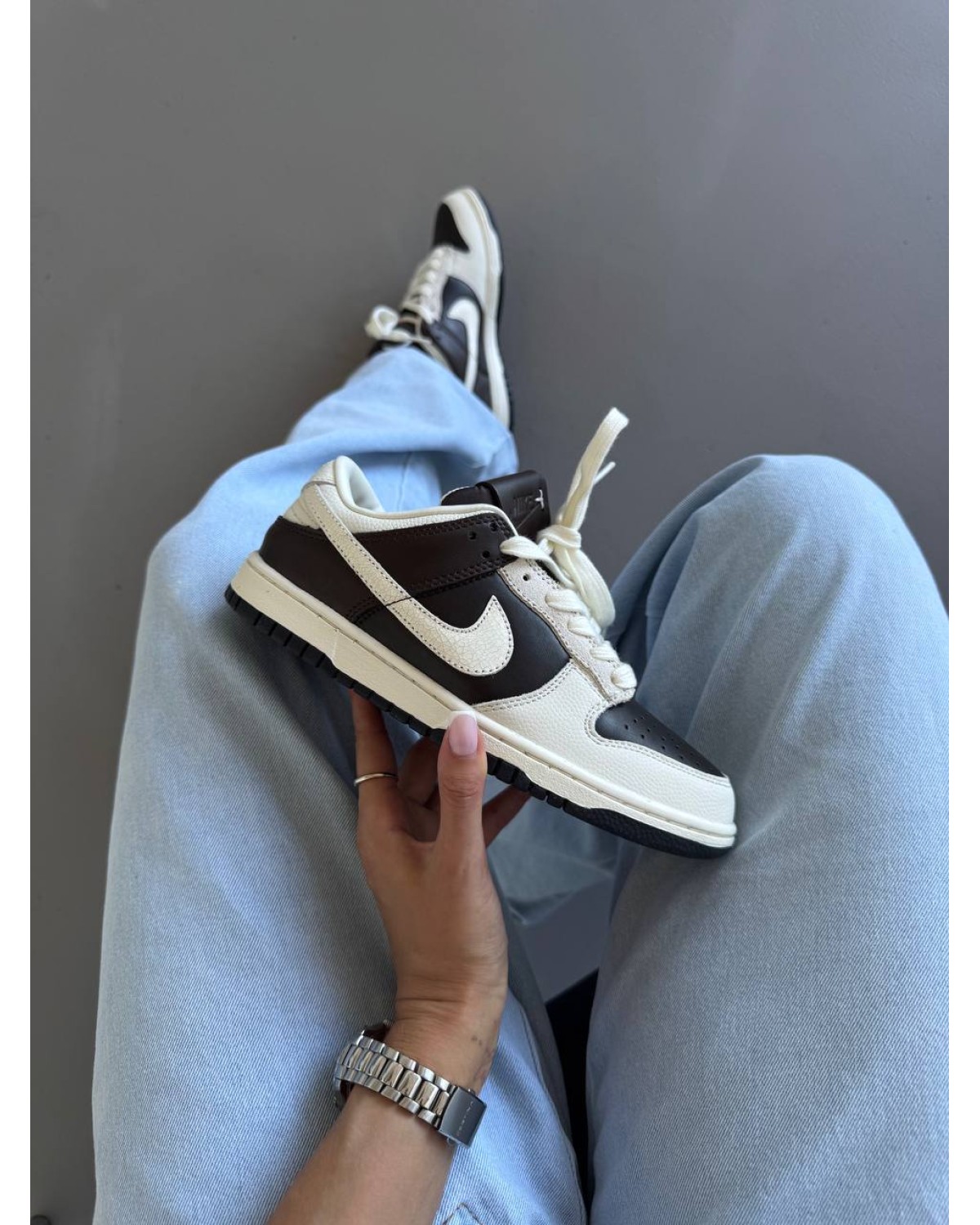 Nike SB Dunk “Dark Brown Cracked Skin”