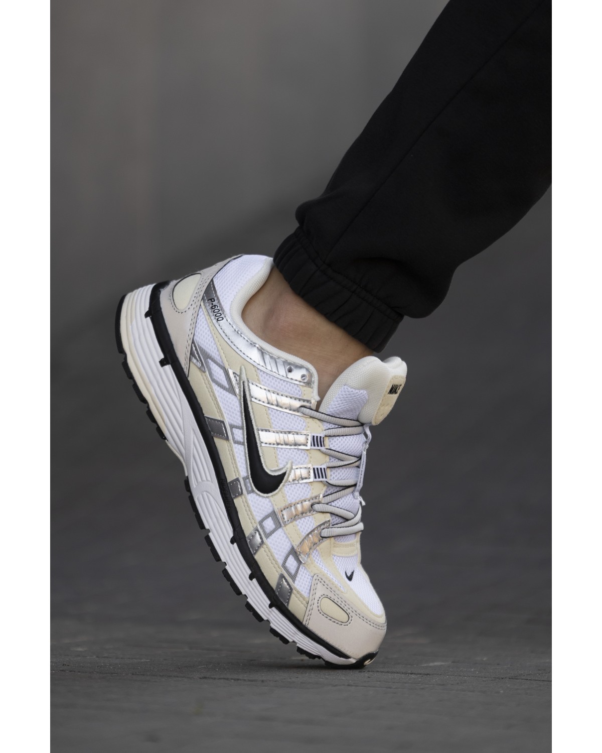 Nike P6000 White Yellow