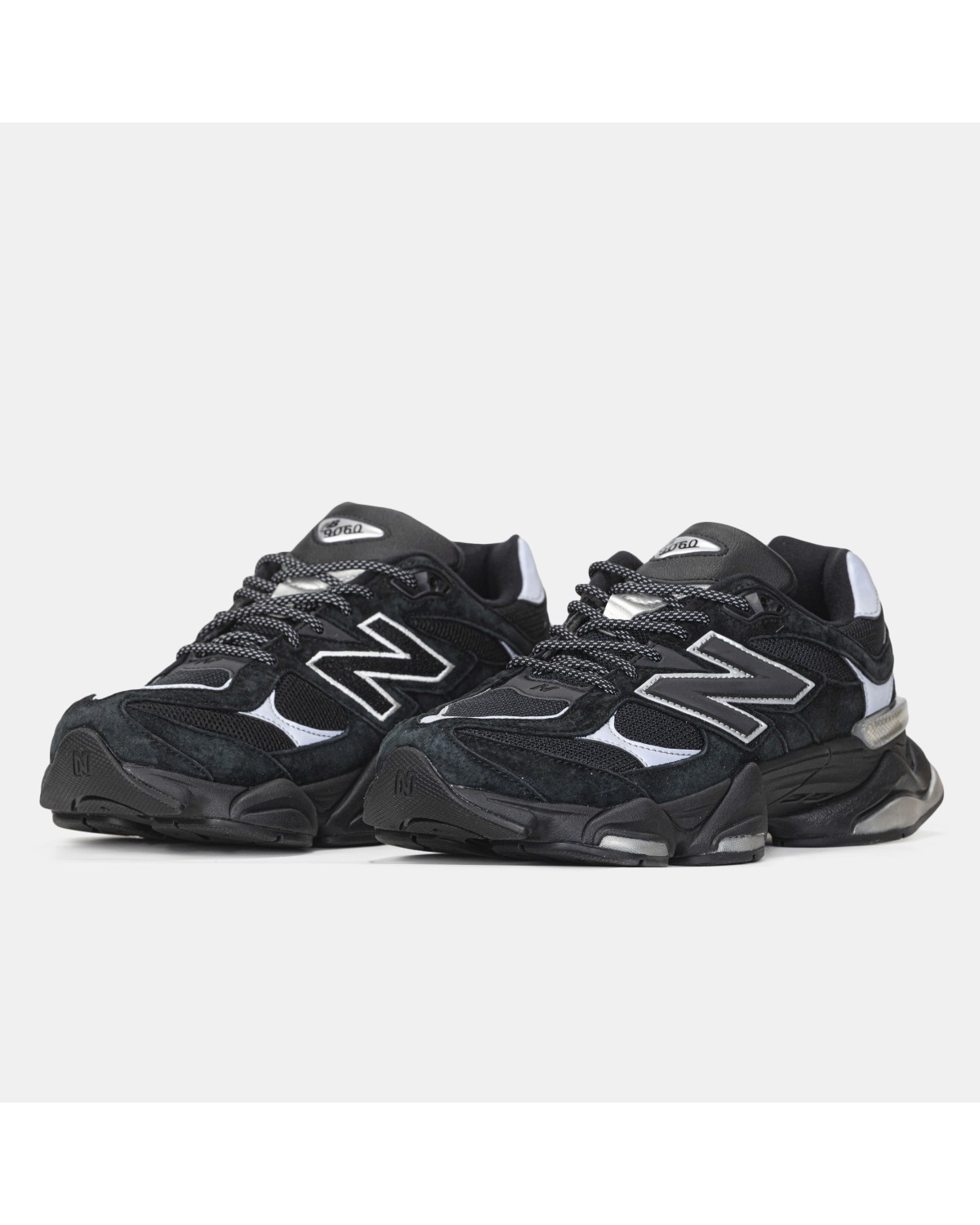 New Balance 9060 Black Silver New Balance 9060 Black Silver