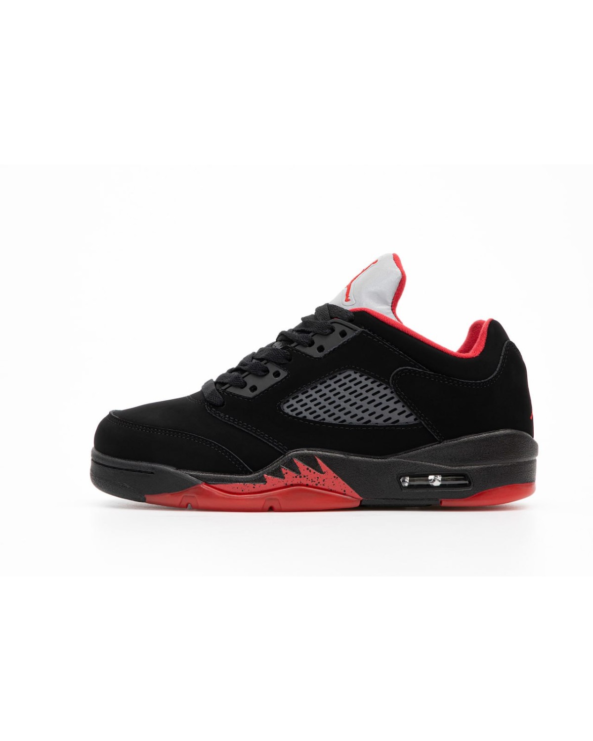 Jordan 5 Low Black Red