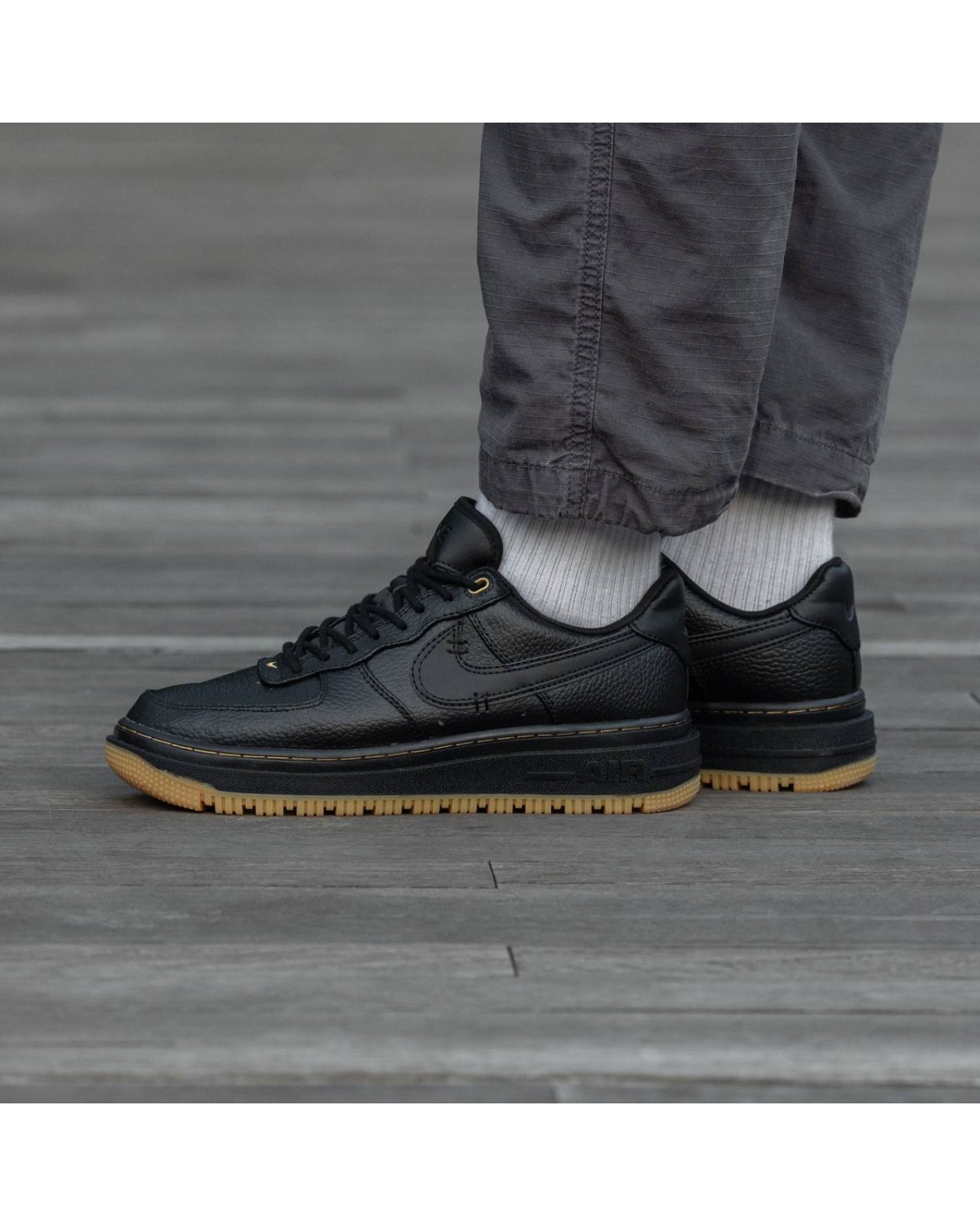 Nike Air Force 1 Lux Black Gum