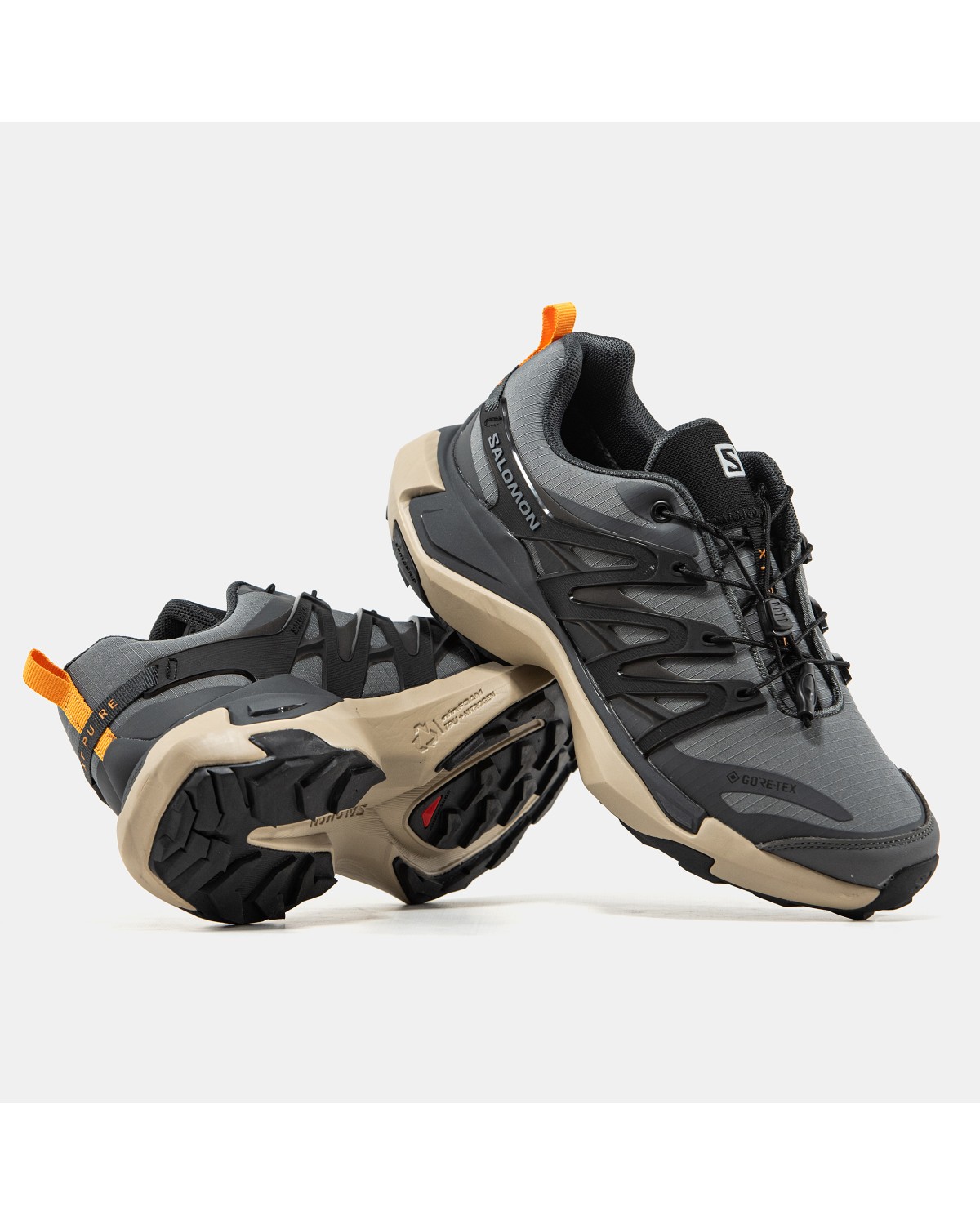Salomon XT Pu.Re Gore-Tex Grey Black Beige Termo