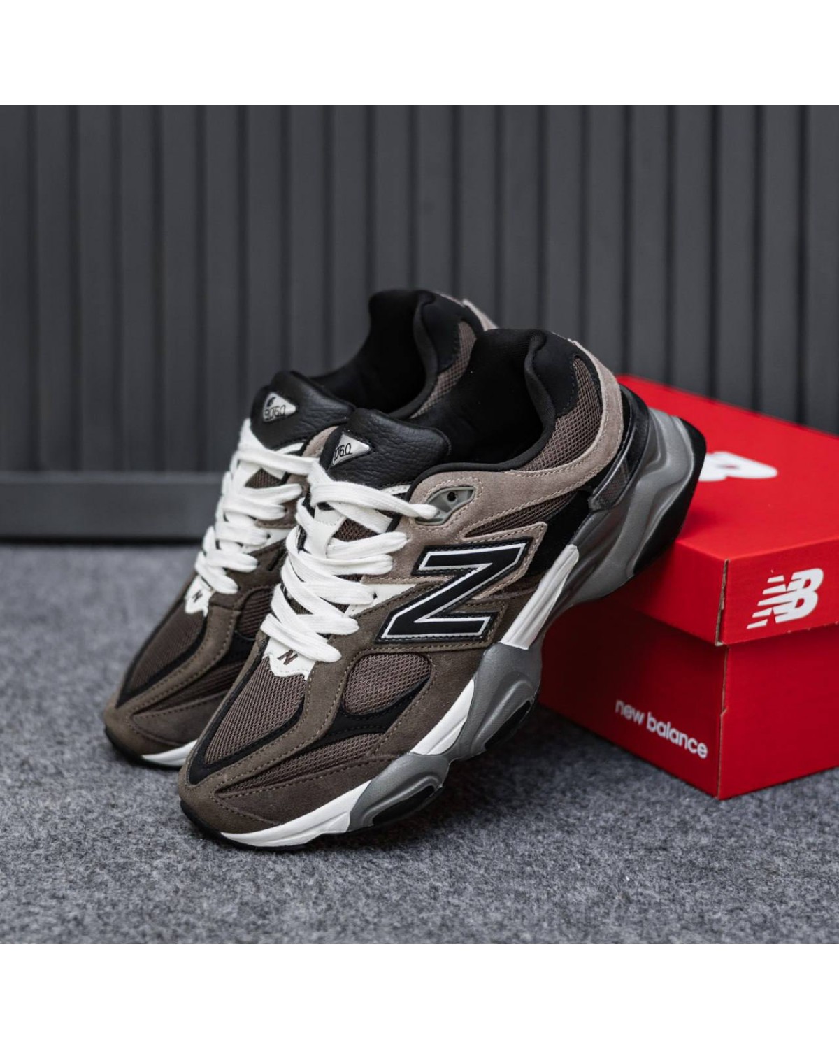 New Balance 9060 Brown Black Grey