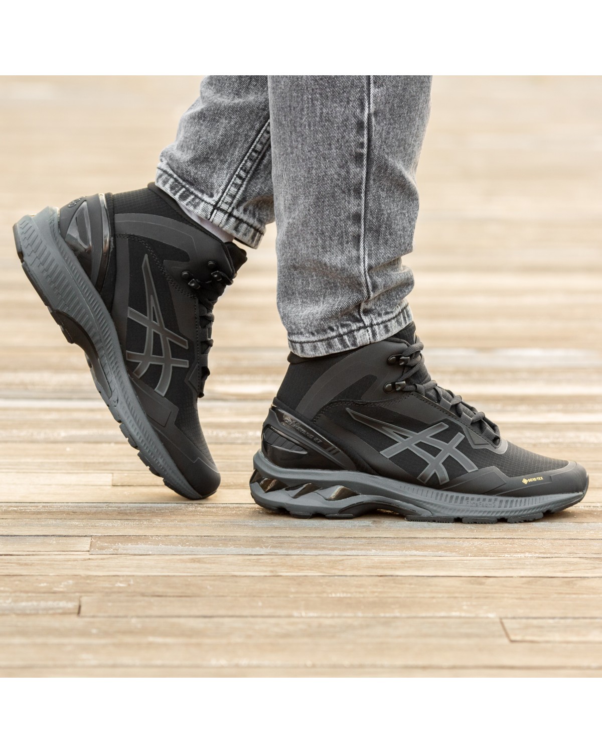 Asics Gel-Kayano 27 Boot  Gore-Tex Black Grey