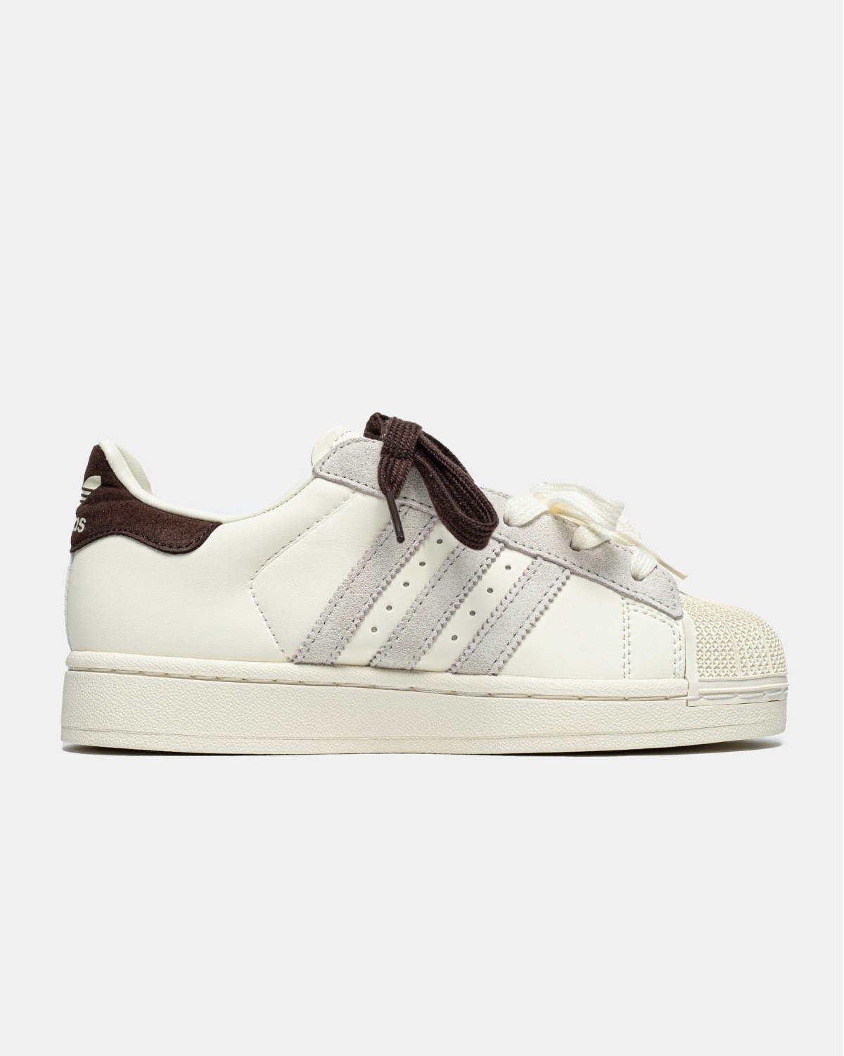 Adidas Superstar White Brown Adidas Superstar White Brown