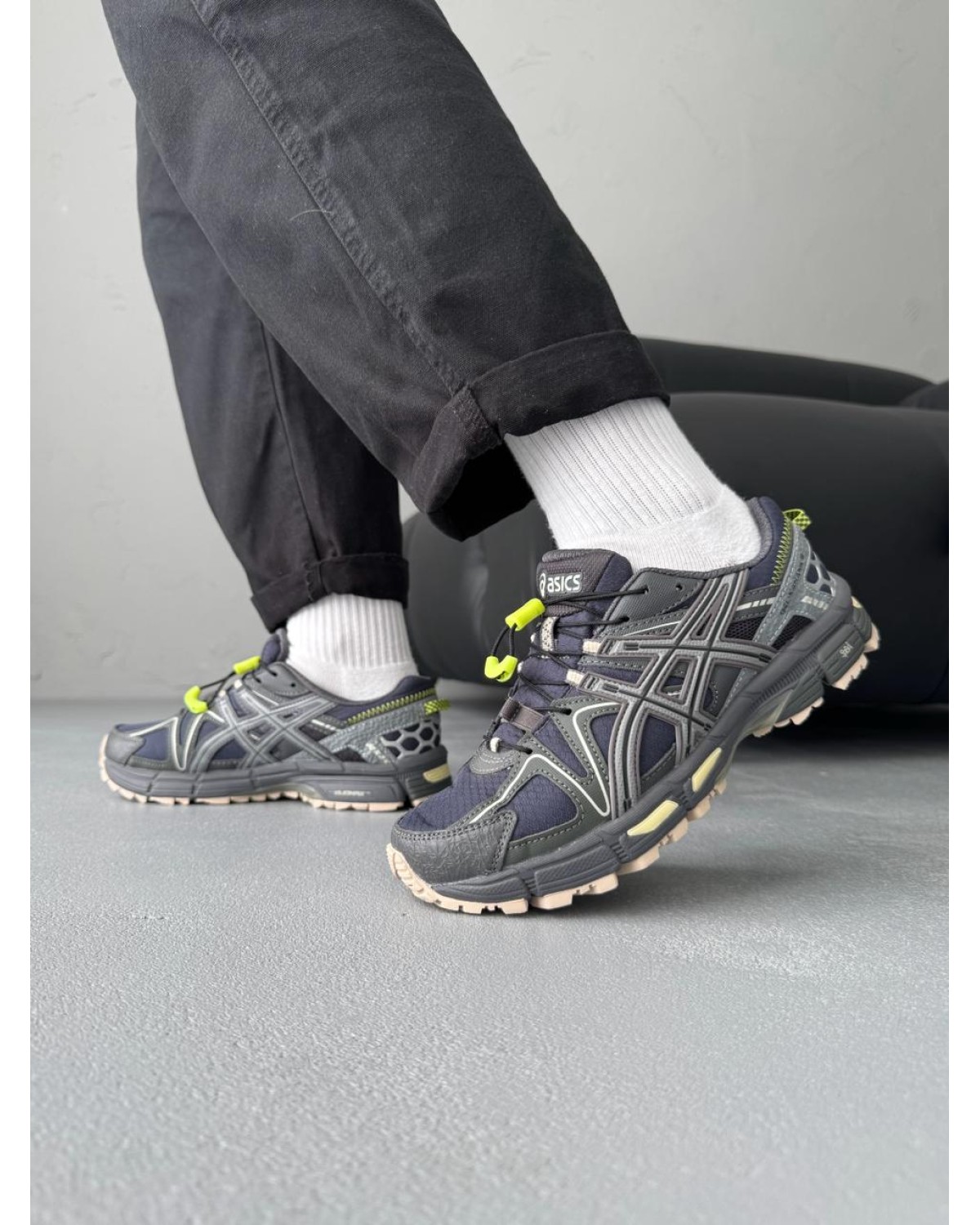 Asics Gel-Kahana 8 Black/Grey/Green Gore-Tex