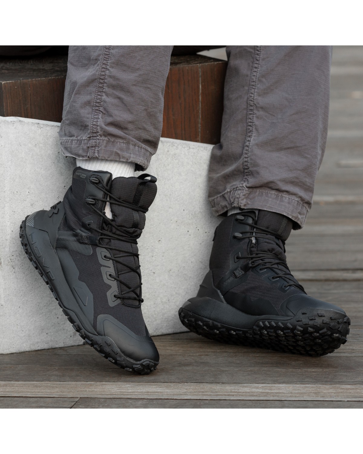 Under Armour Hovr Dawn WP Boots Black Under Armour Hovr Dawn WP Boots Black