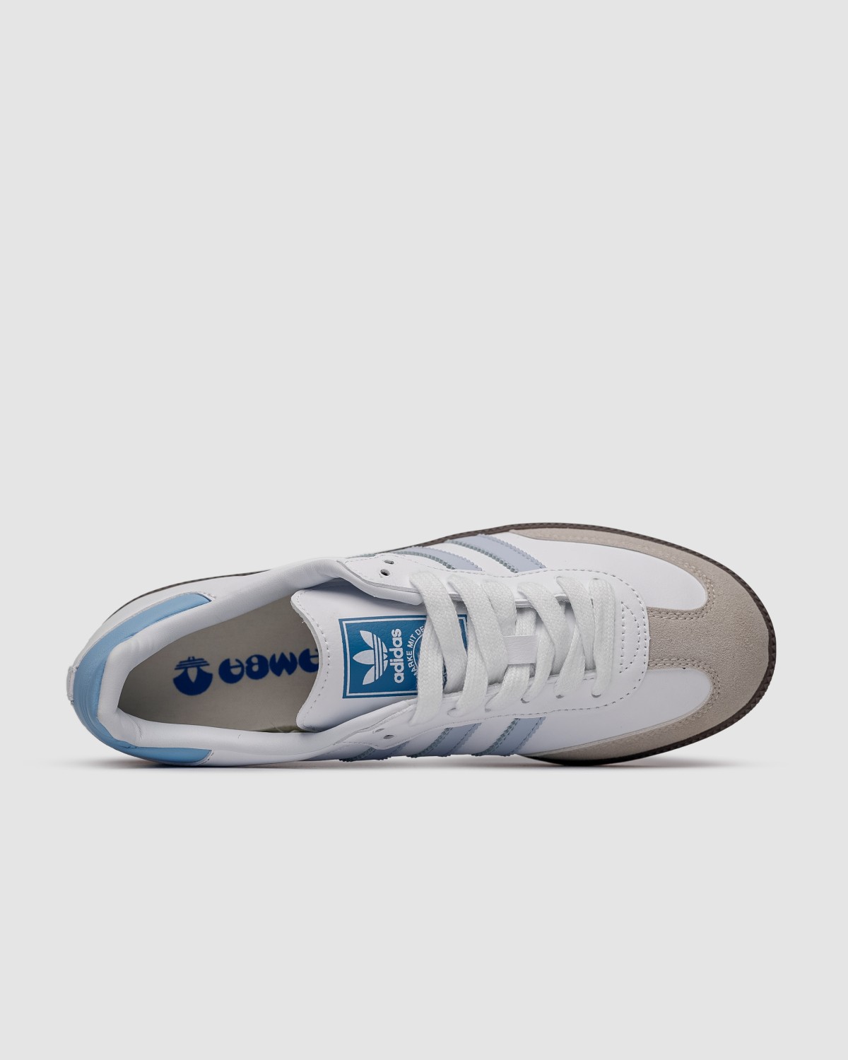 Adidas Samba Super Low White Blue
