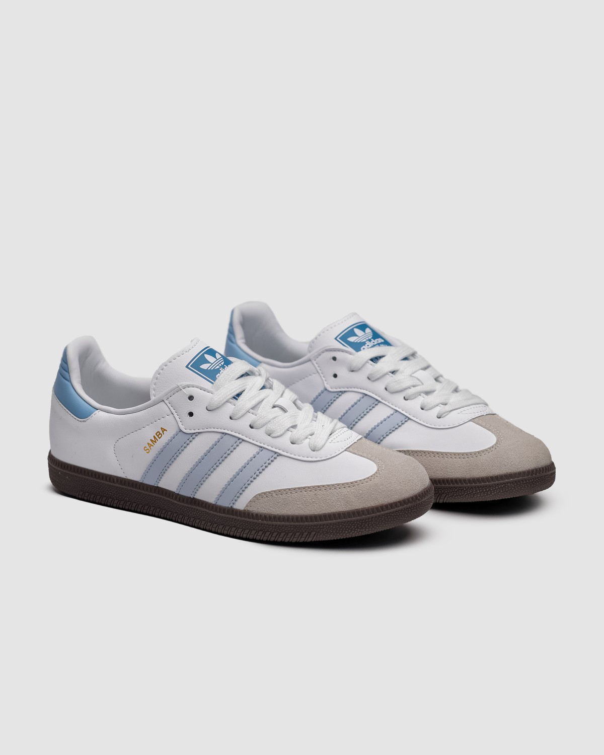 Adidas Samba Super Low White Blue