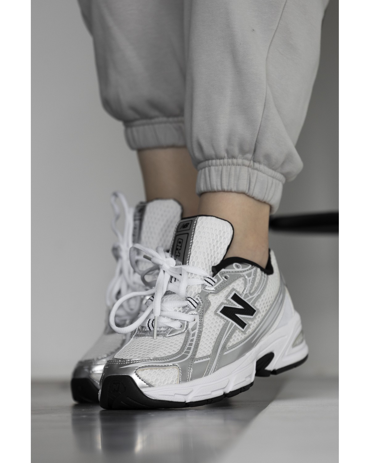 New Balance 740v2 White Silver Black