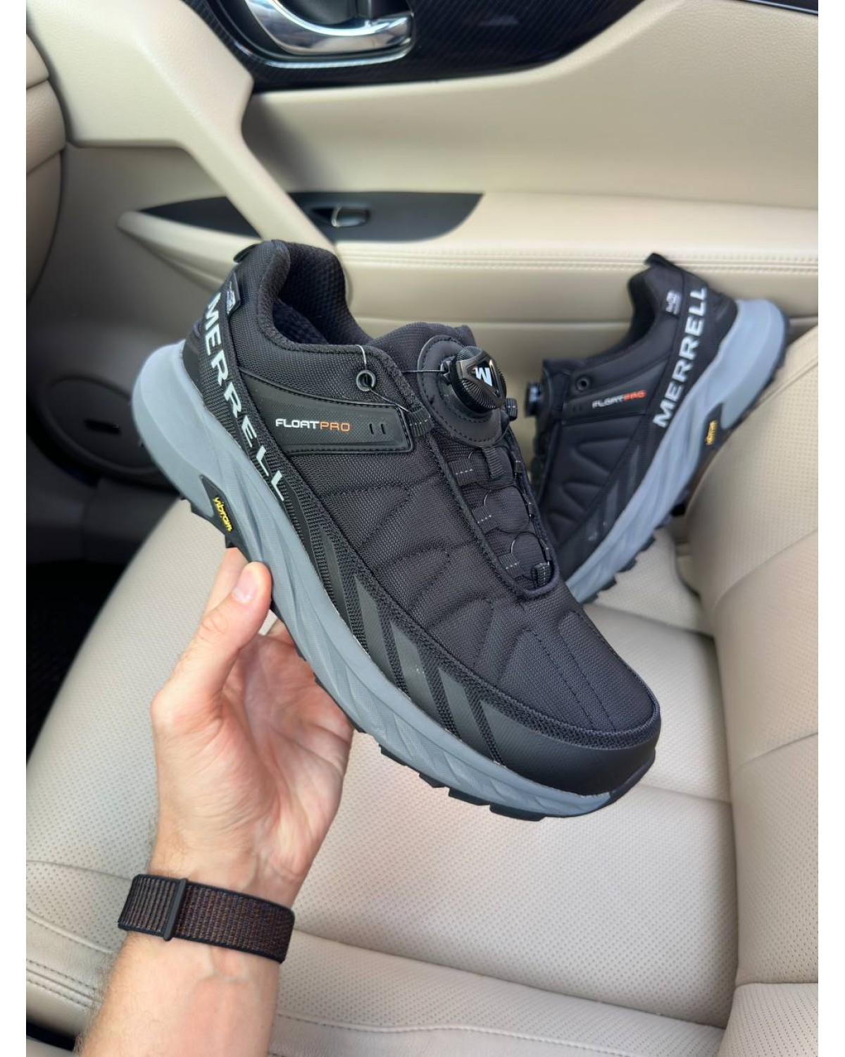 Merrell Float Pro Black Light Grey