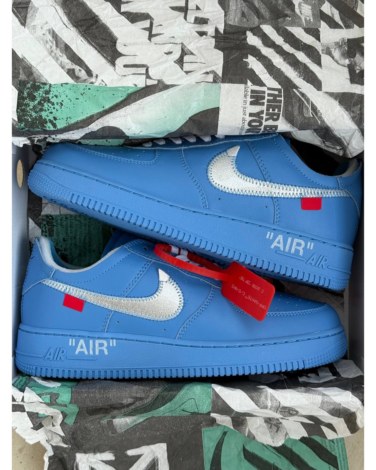 Nike Air Force 1 Low Off-White "MCA University Blue"