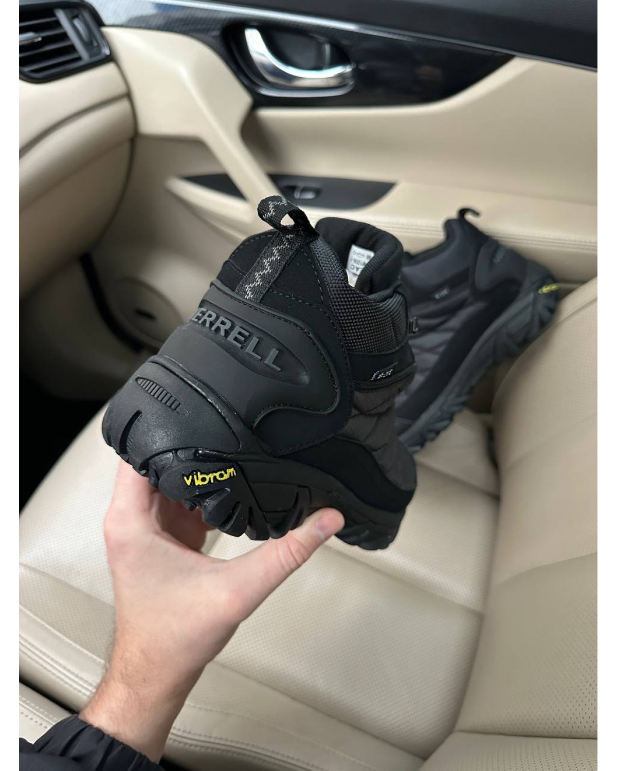 Merrell ICE CUP MOC II High Black FUR