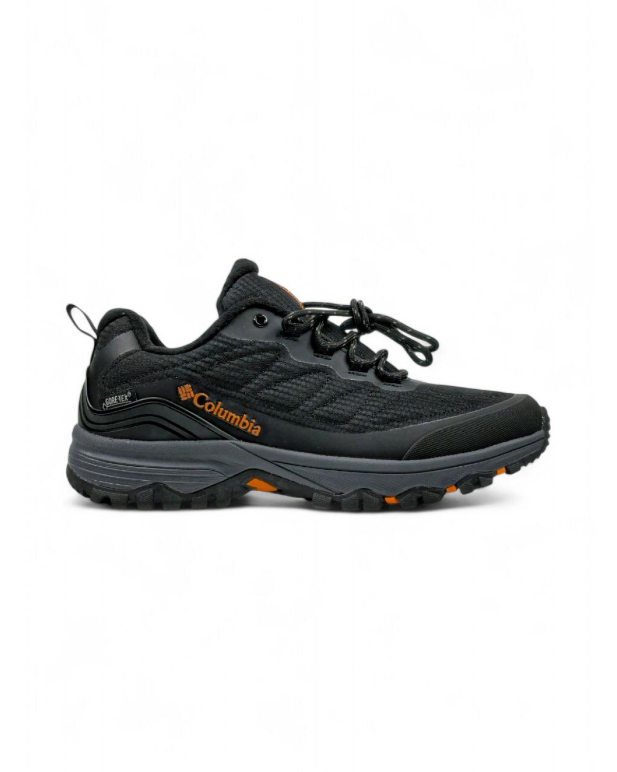 Columbia Gore-Tex Black Grey Orange