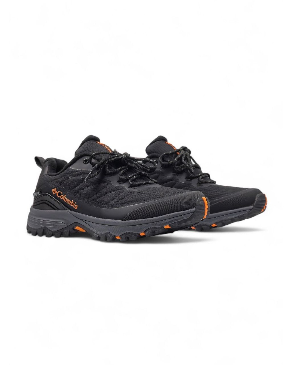 Columbia Gore-Tex Black Grey Orange