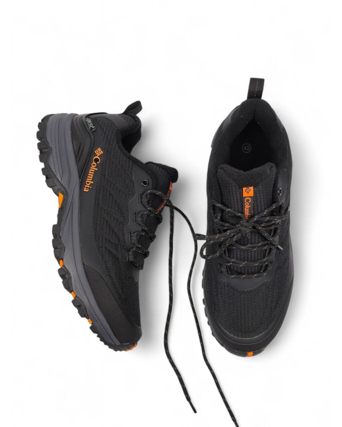 Columbia Gore-Tex Black Grey Orange