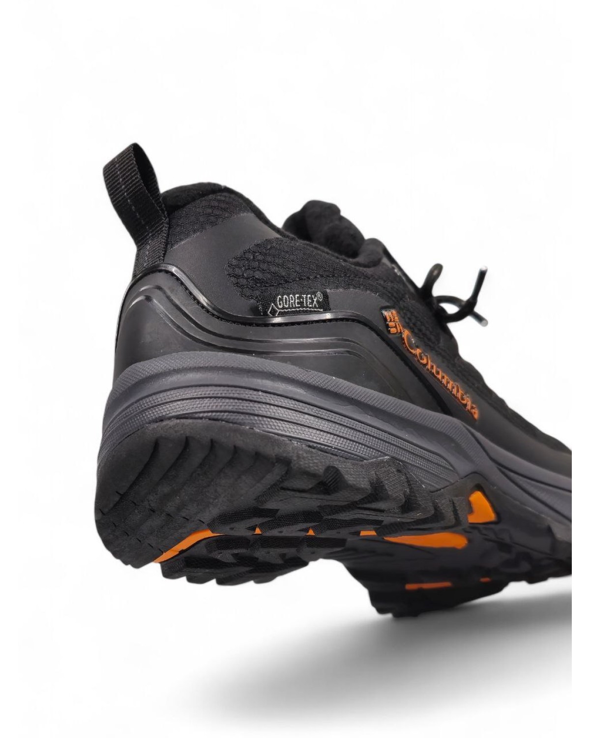 Columbia Gore-Tex Black Grey Orange