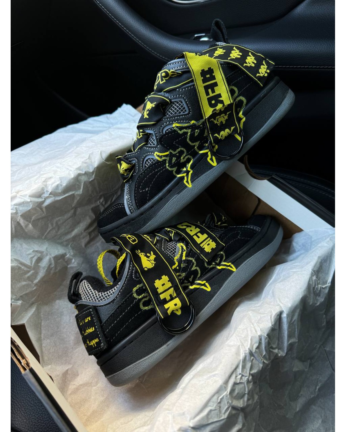 Kappa Fatty Black Yellow