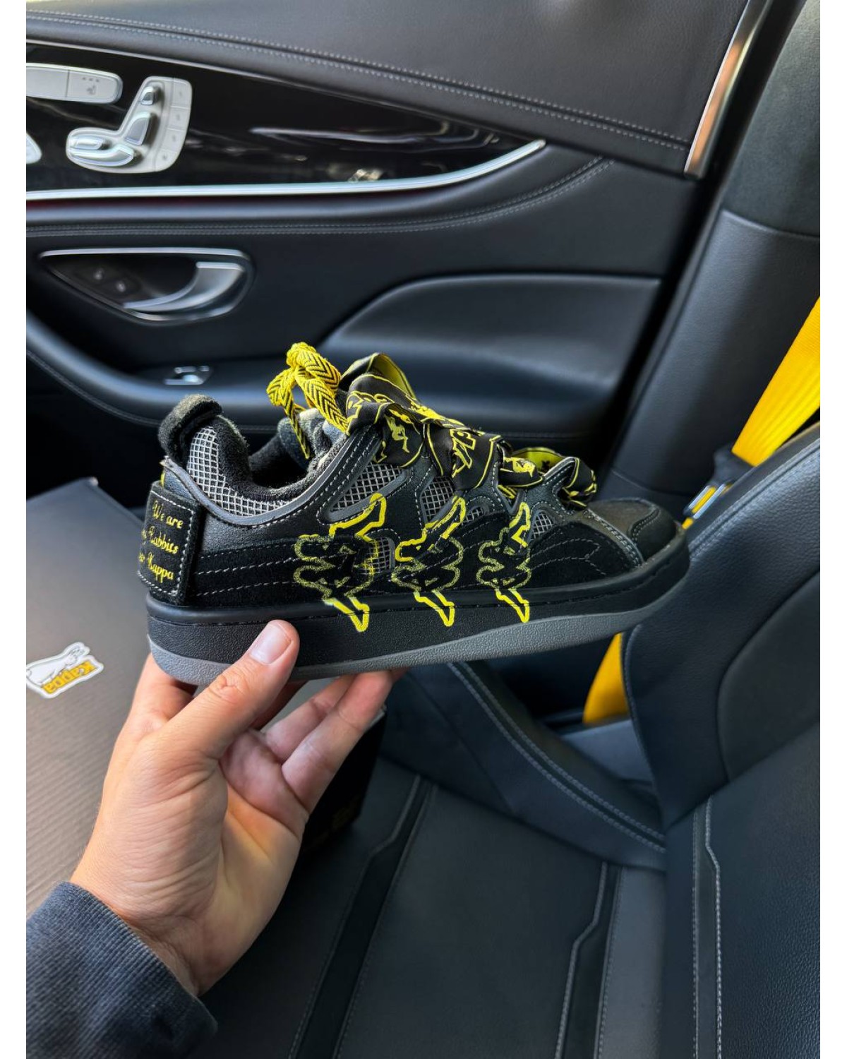 Kappa Fatty Black Yellow
