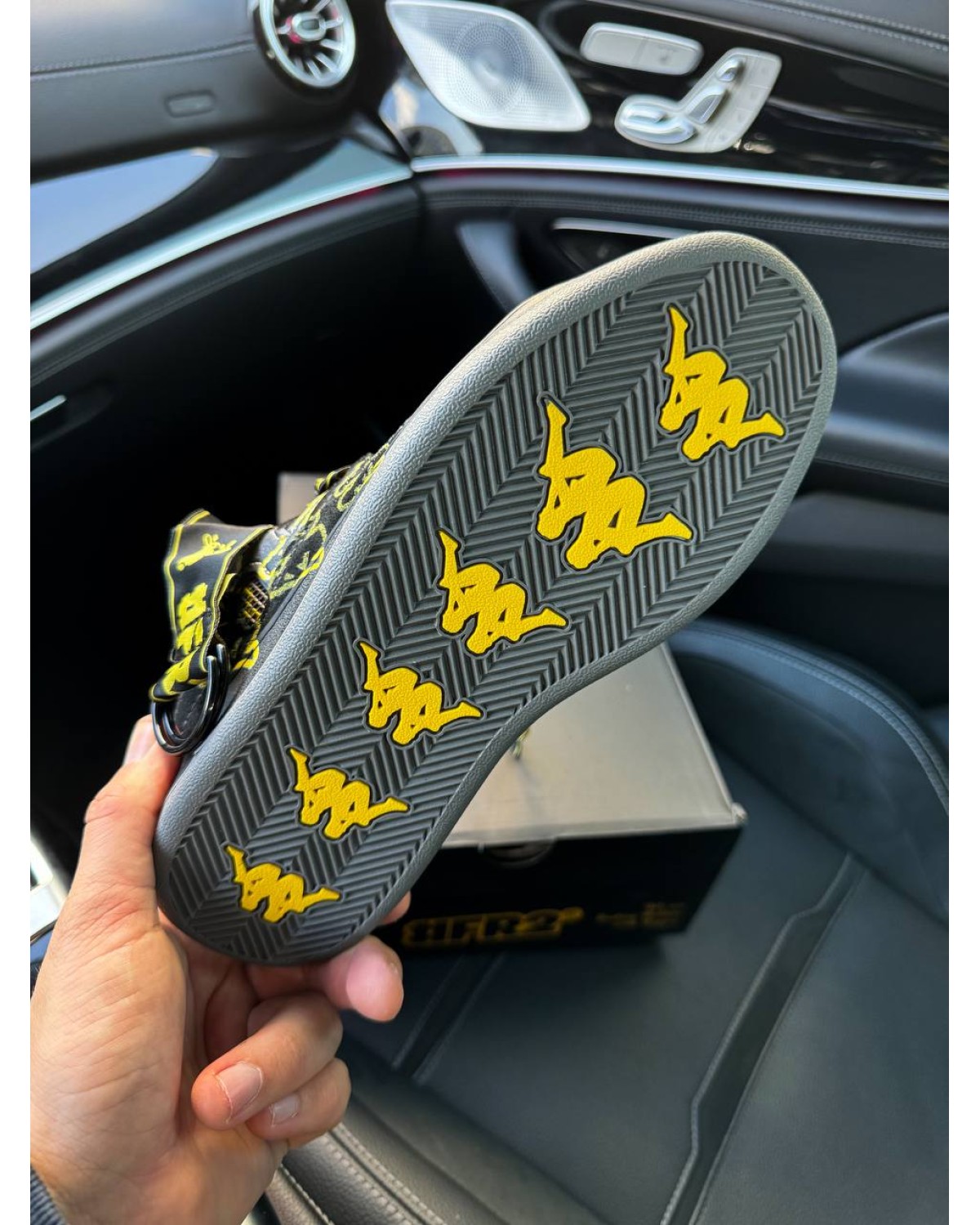 Kappa Fatty Black Yellow