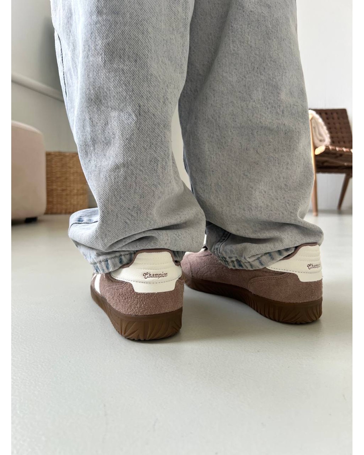 Champion shoes brown