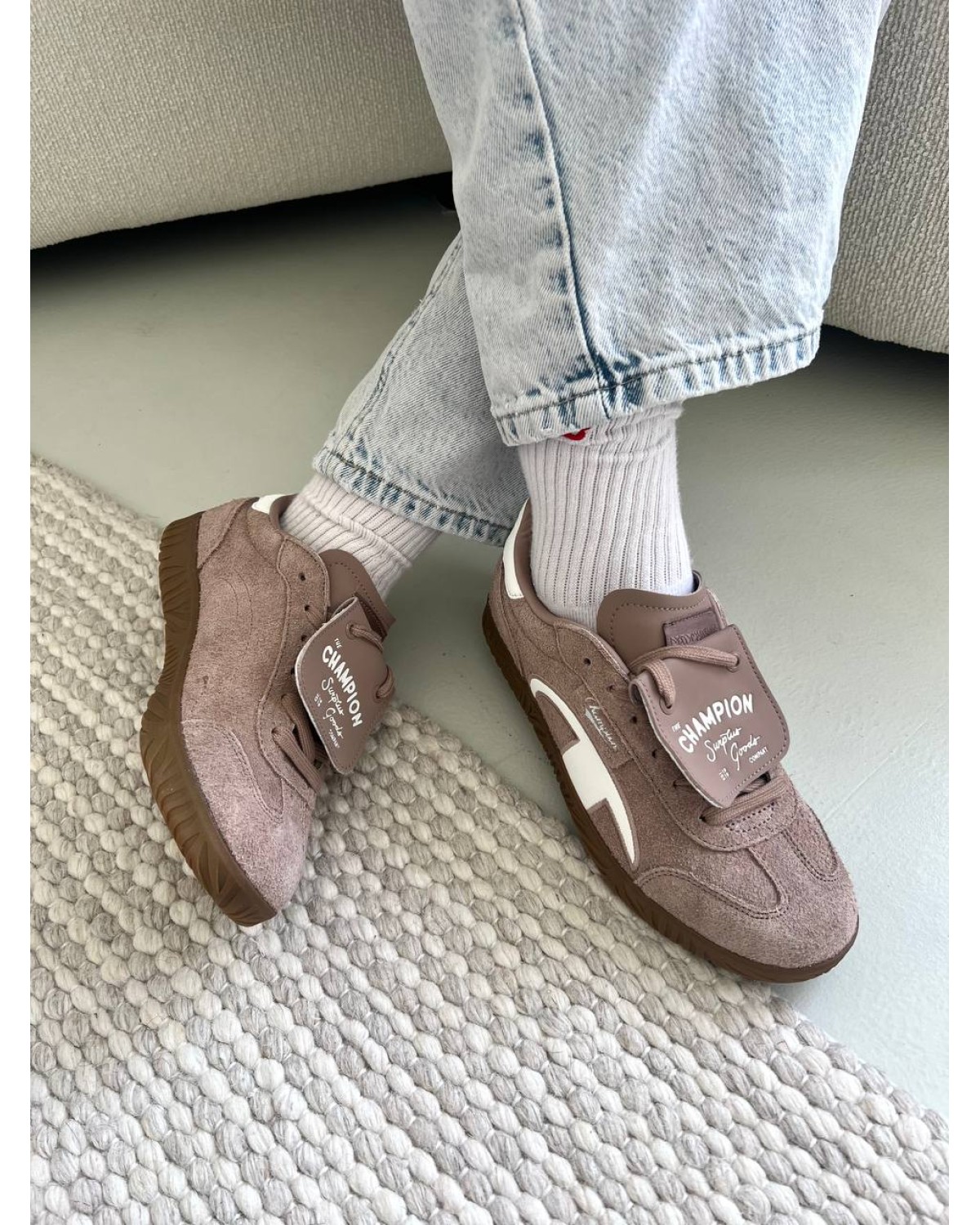 Champion shoes brown