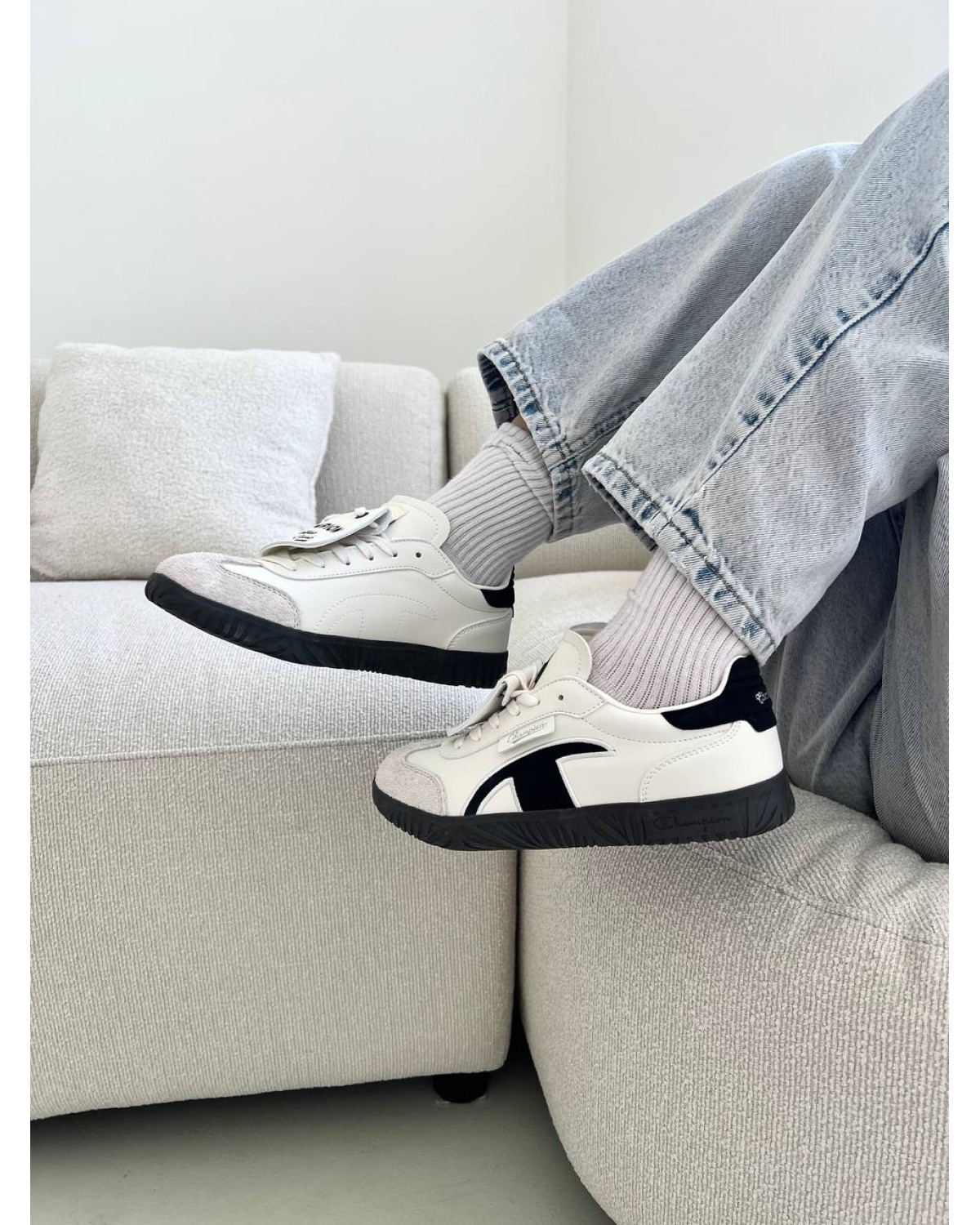 Champion shoes white