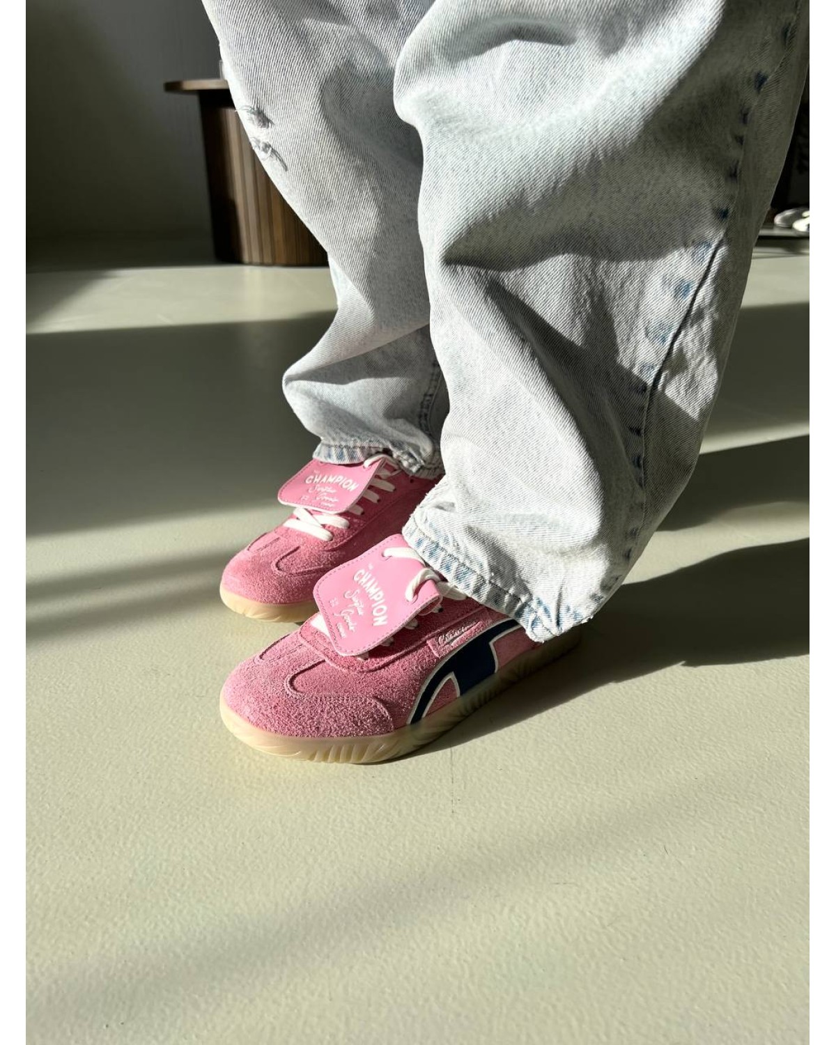 Champion shoes pink