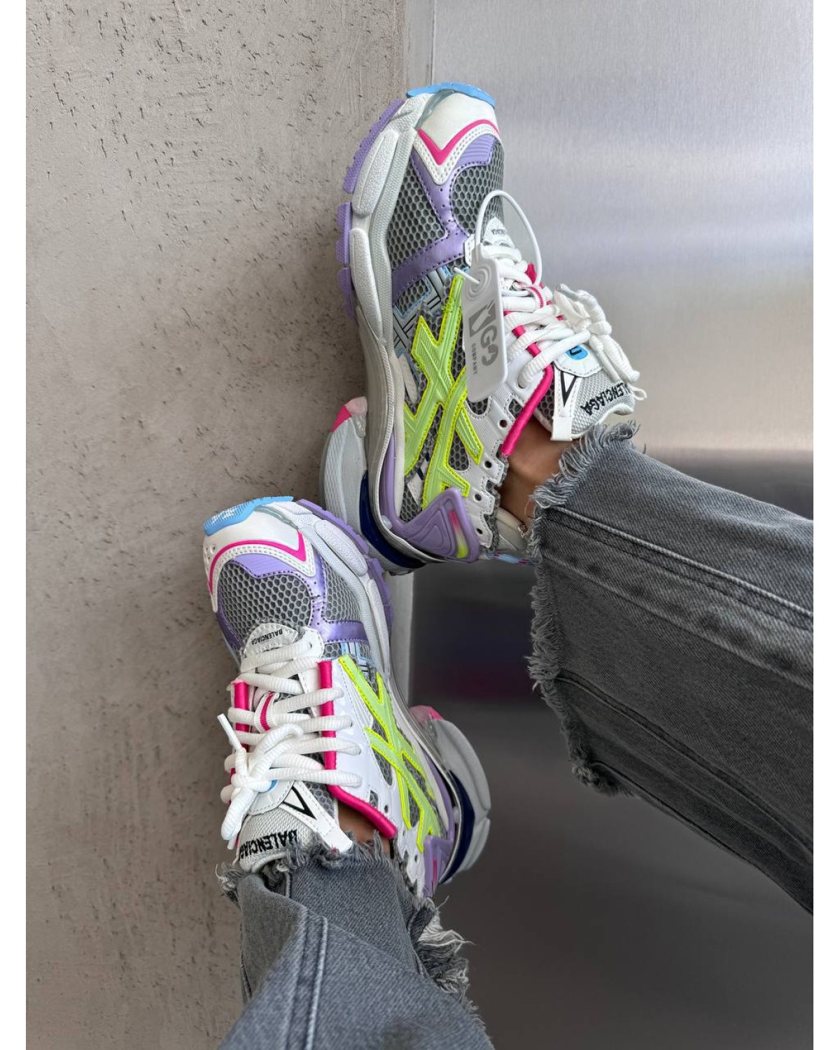 Balenciaga Runner Trainer Neon Colors