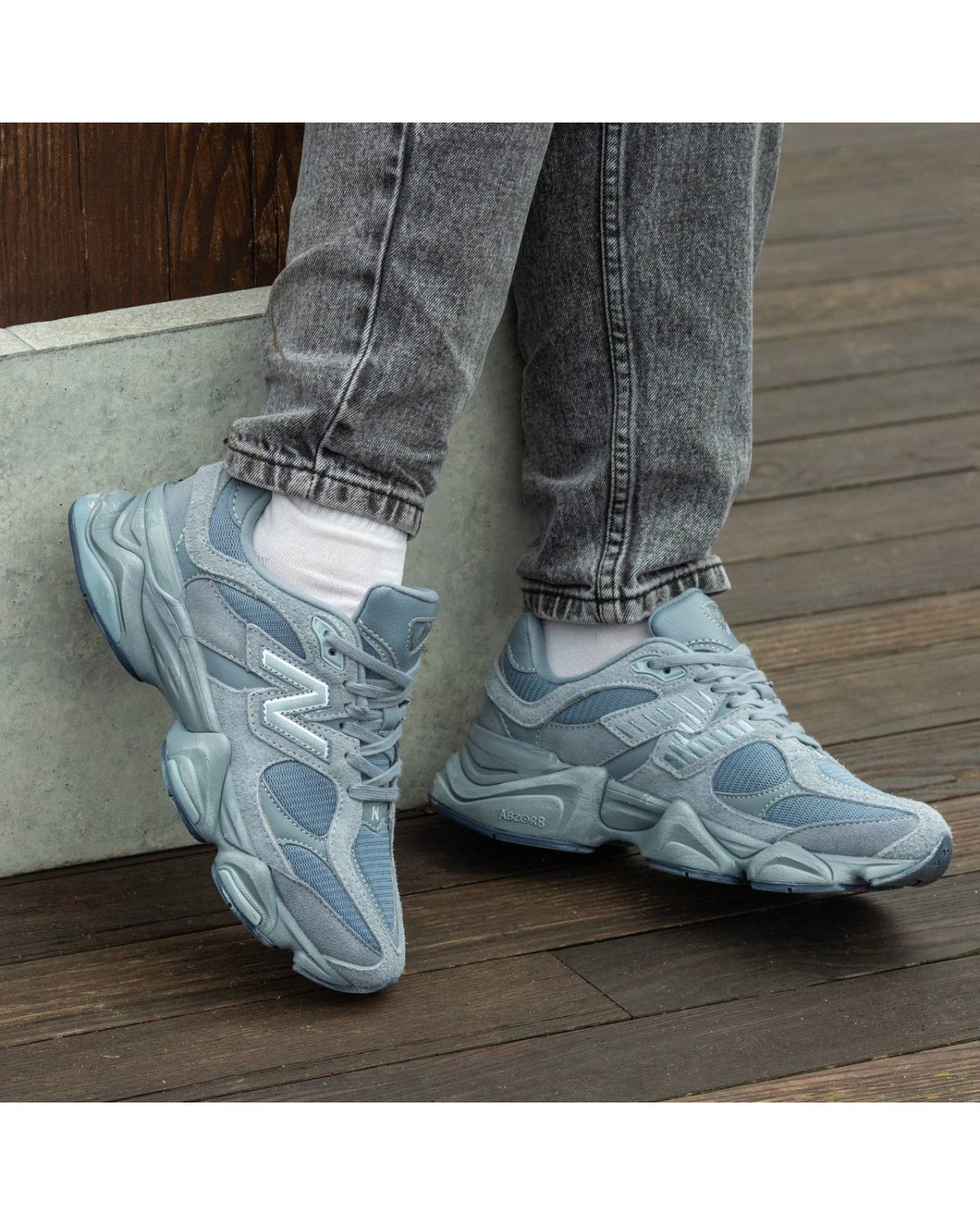 New Balance Blue Suede