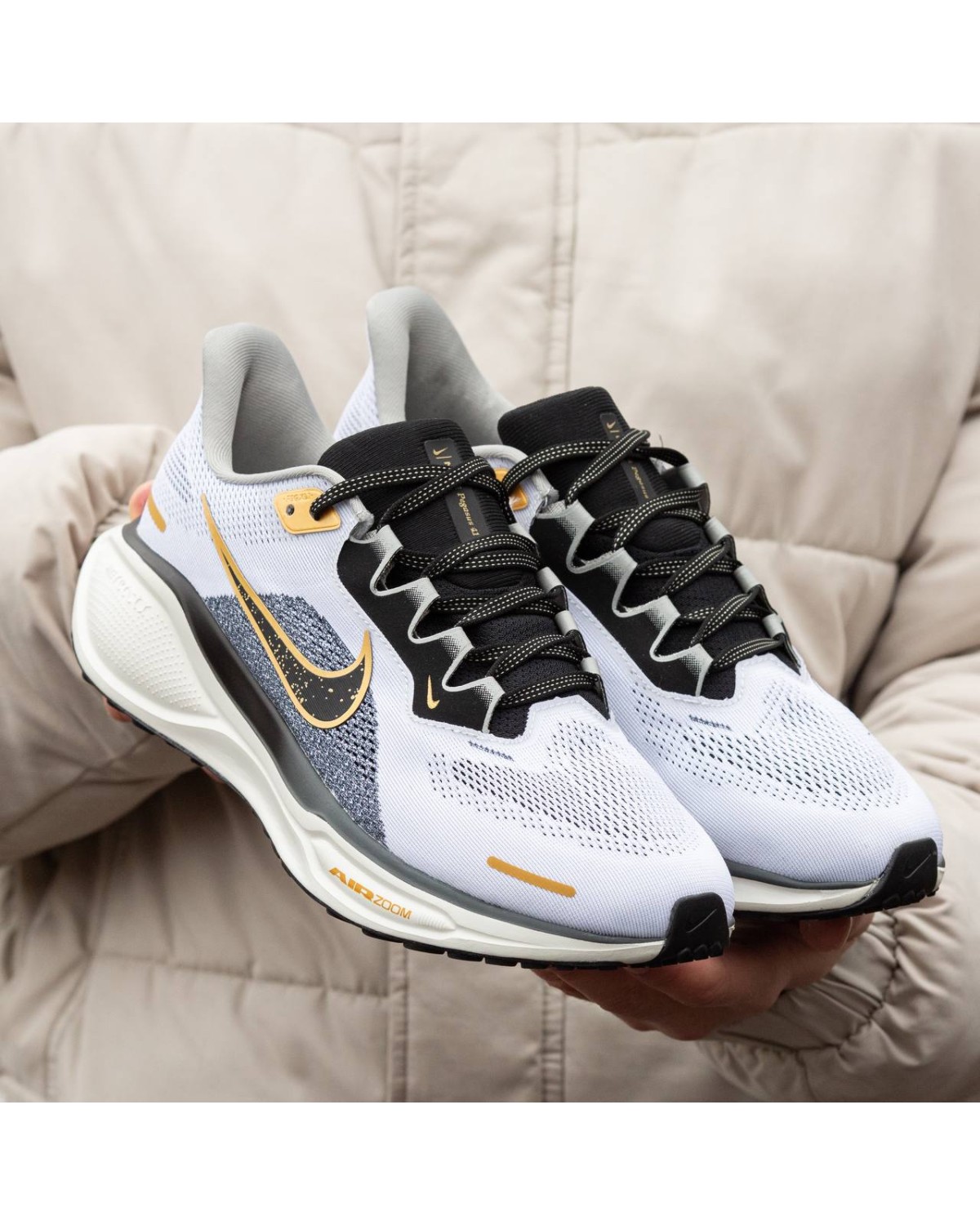 Nike Air Zoom Pegasus 41 White Gold
