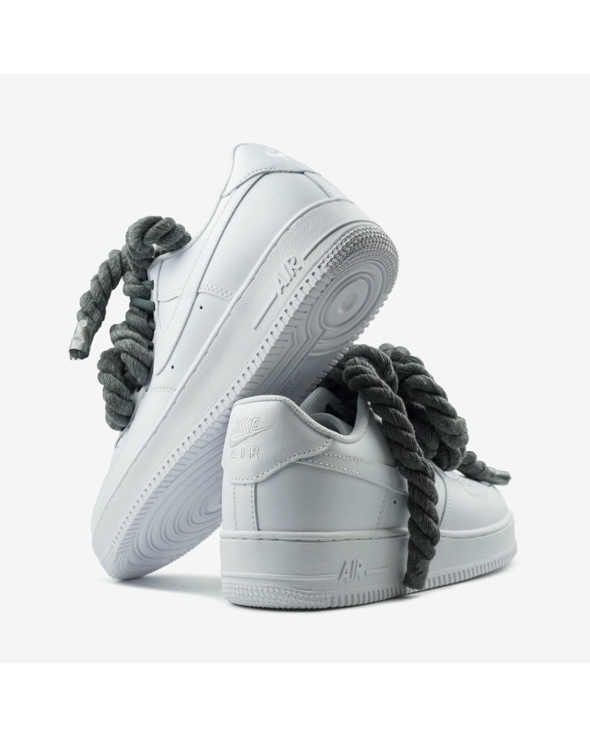 Nike Air Force 1 Rope Laces Grey