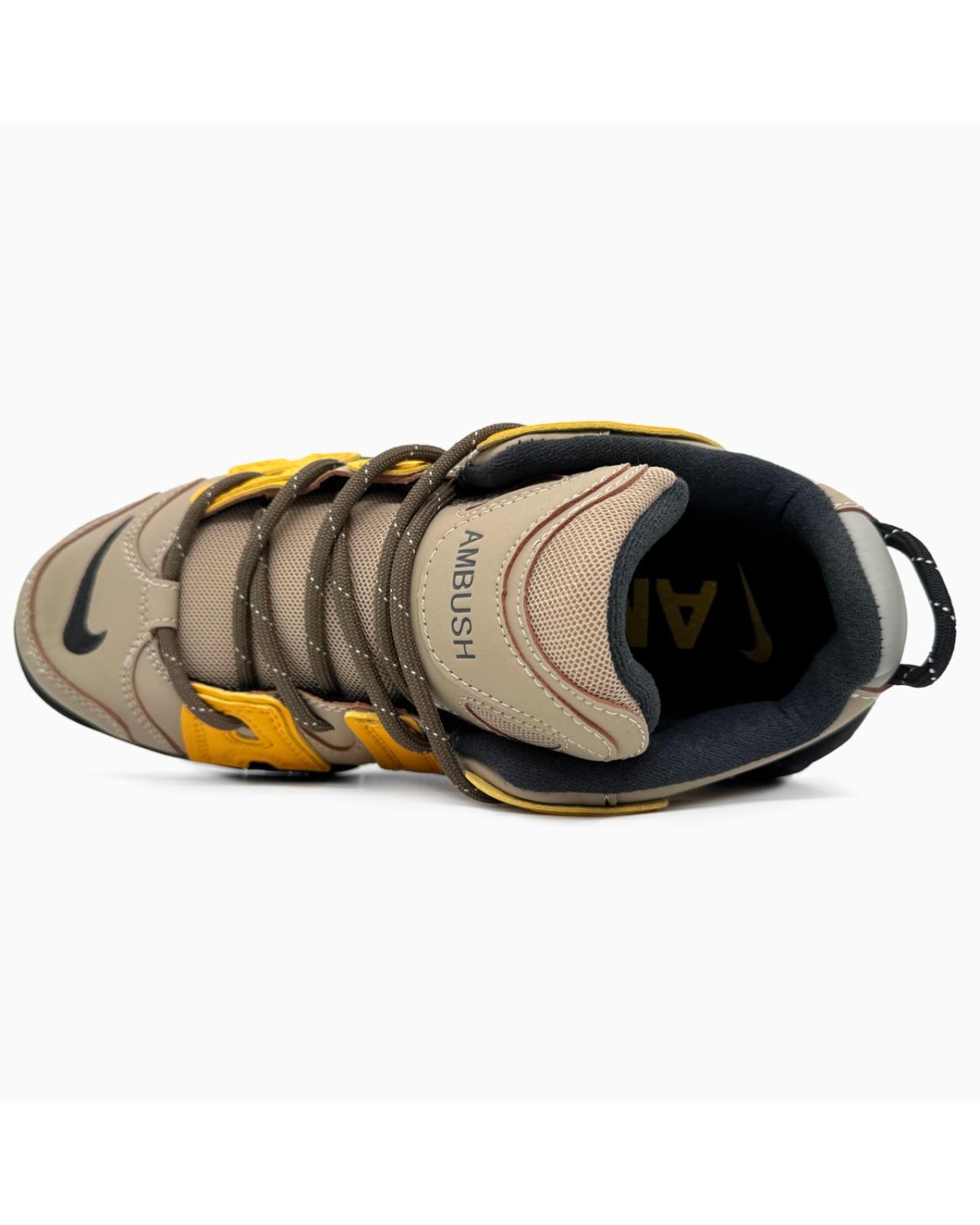 Nike Air More Uptempo 96 Brown/Black/Yellow