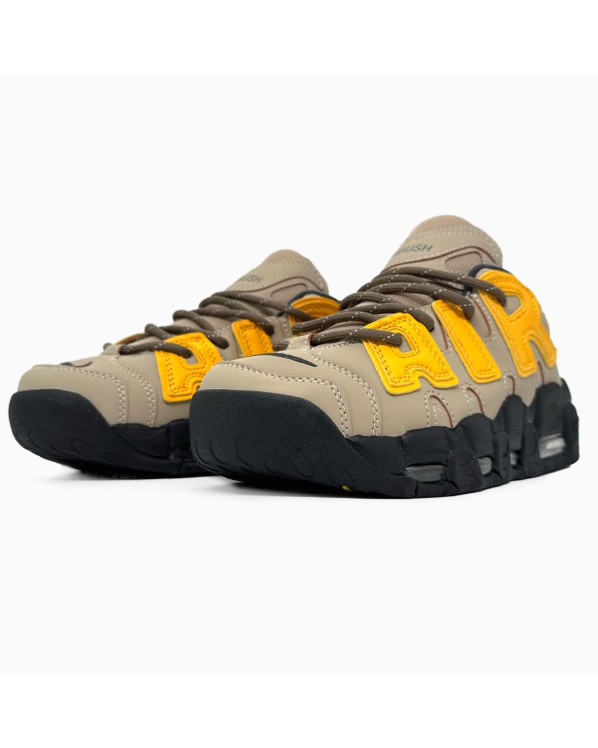 Nike Air More Uptempo 96 Brown/Black/Yellow