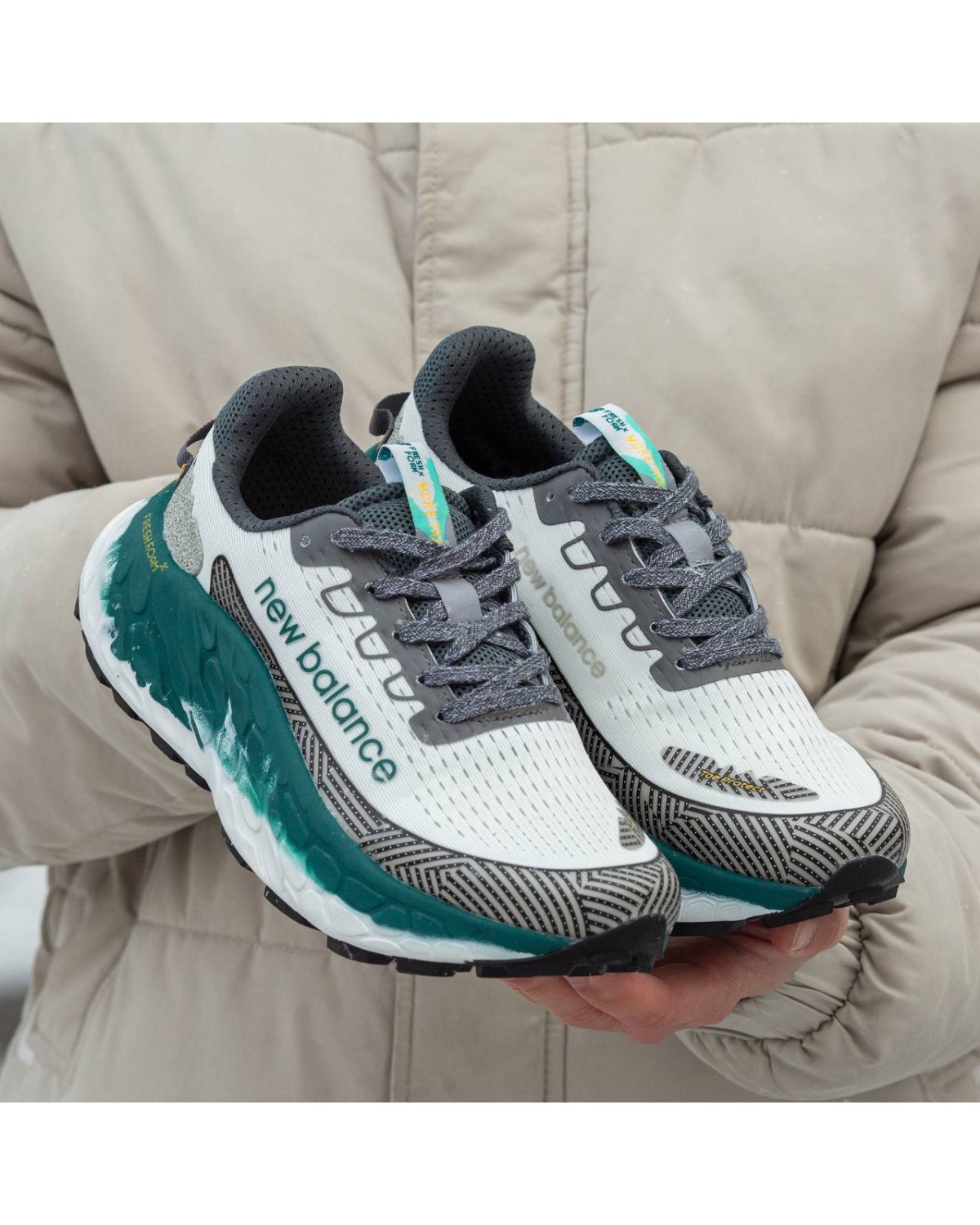 New Balance Trail v3 White Blue