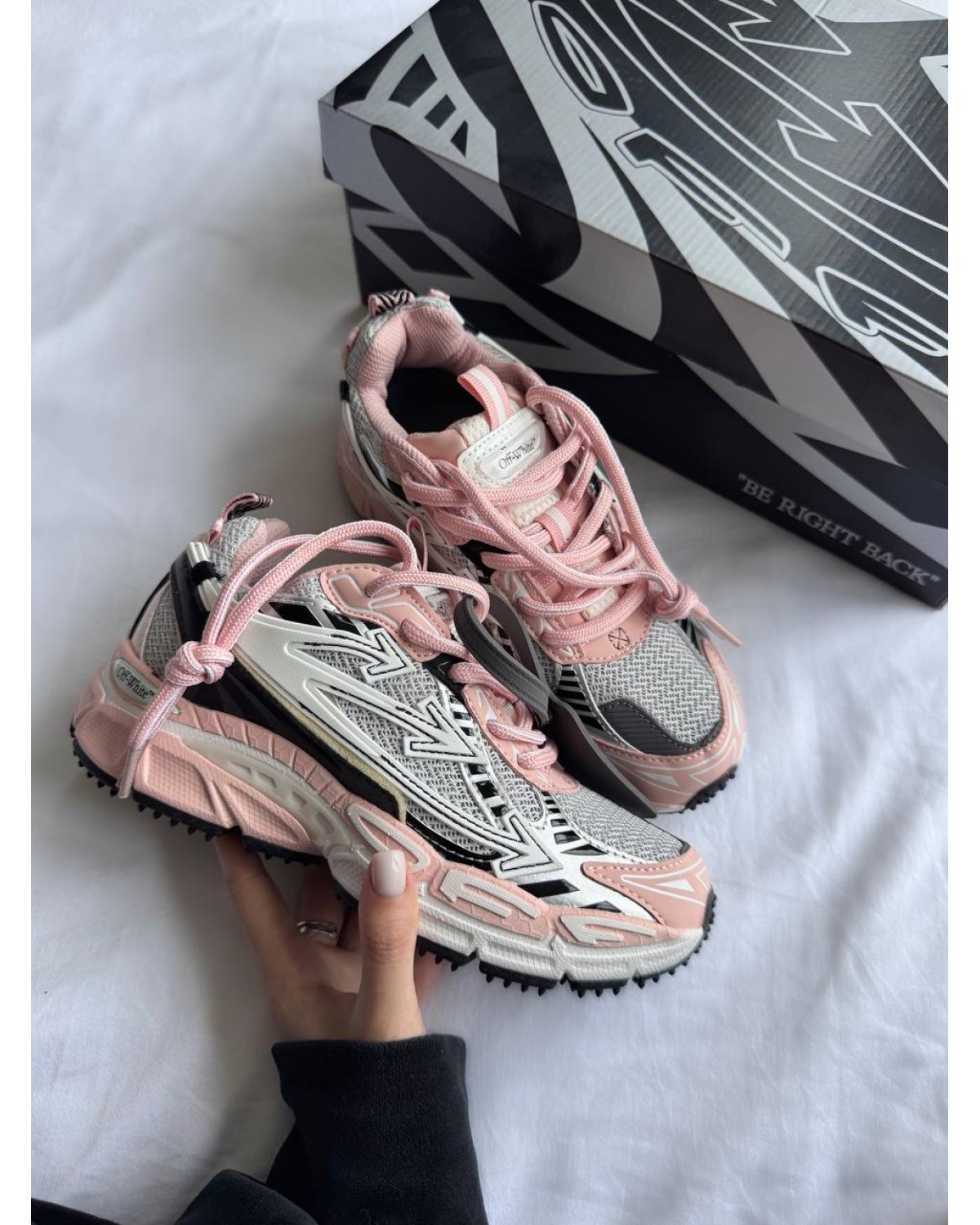 Off-White Be Right Back Light Pink
