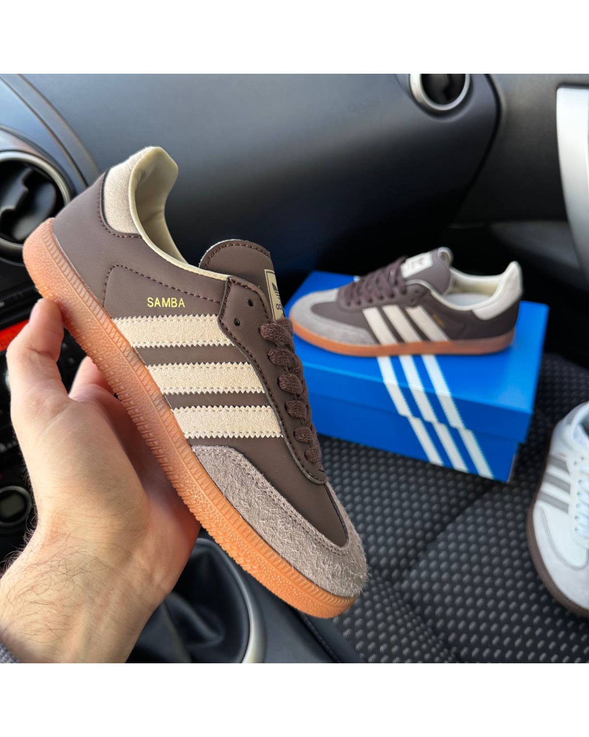 Adidas Samba Brown Grey